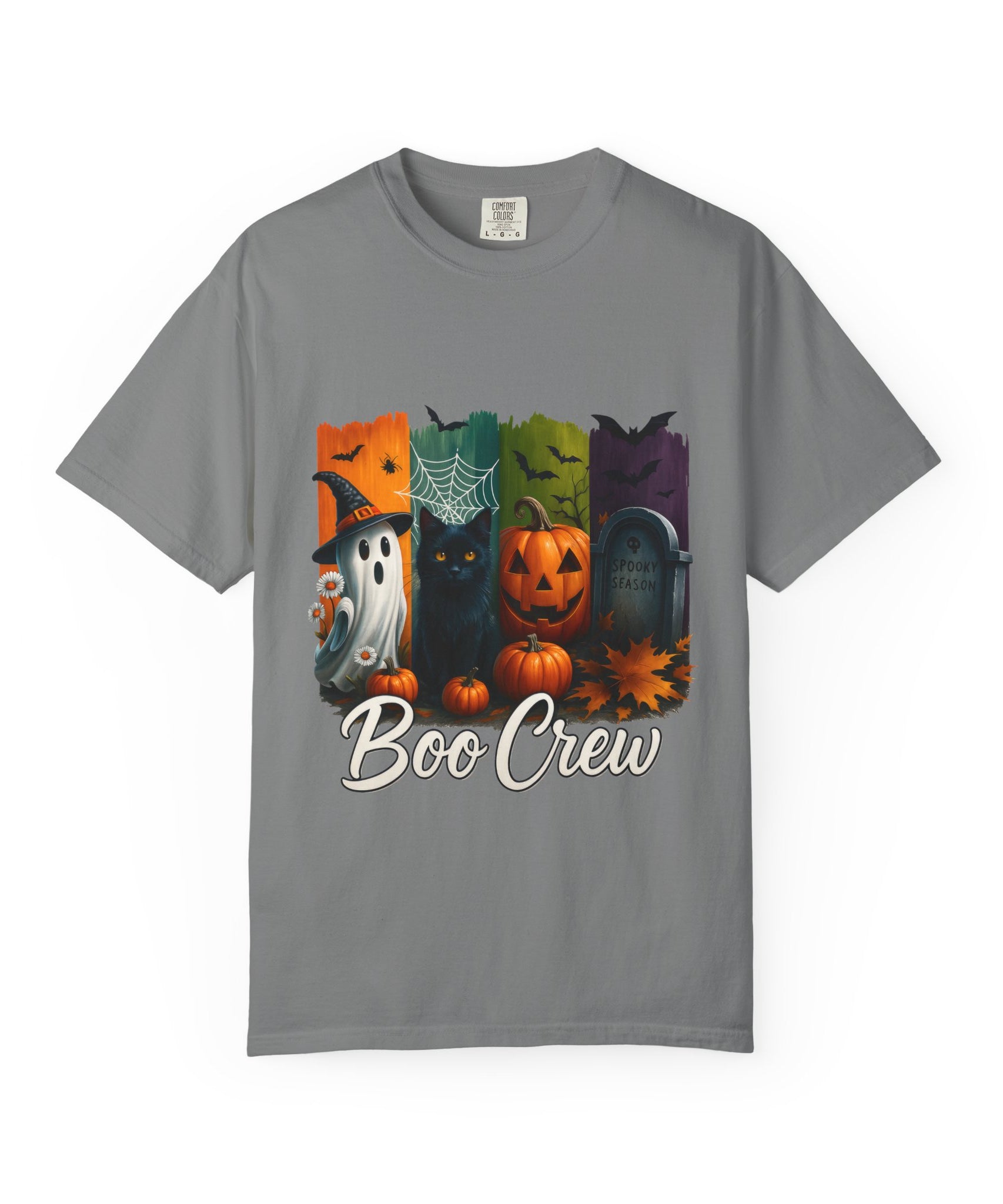 Unisex Halloween Shirt – Pumpkin, Ghost & Tombstone | Gallory Hive