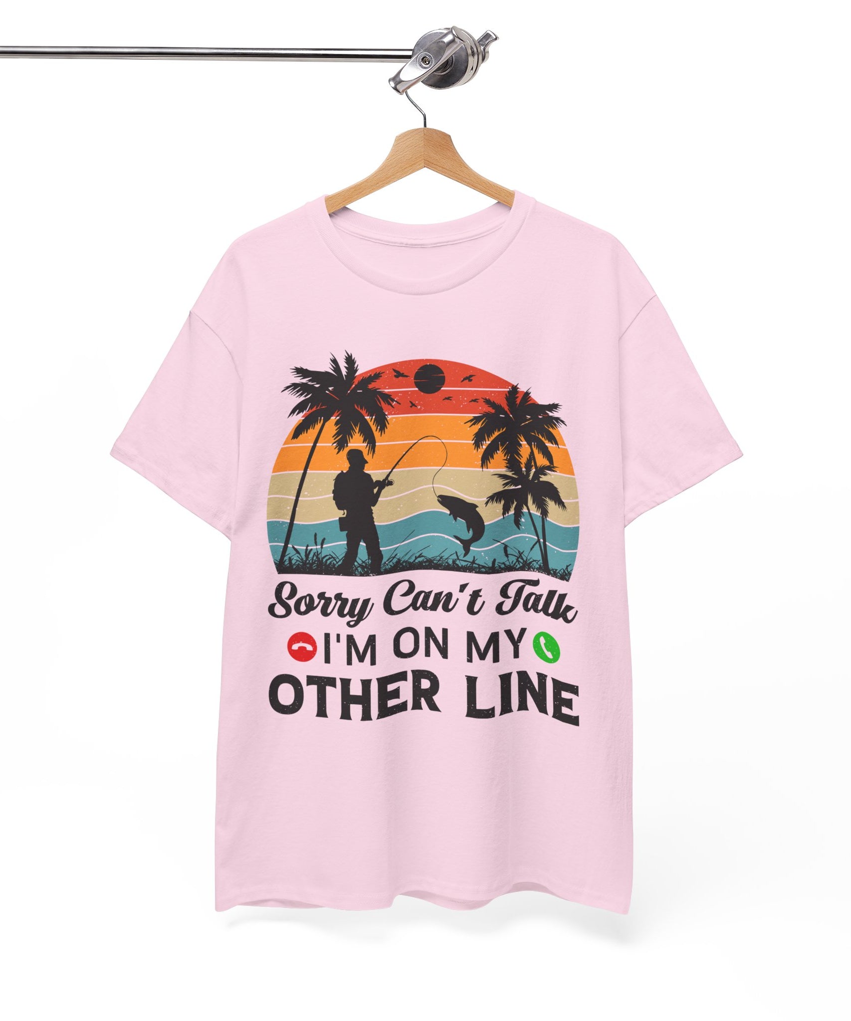 Funny Fishing T-Shirt – On My Other Line | Gallory Hive
