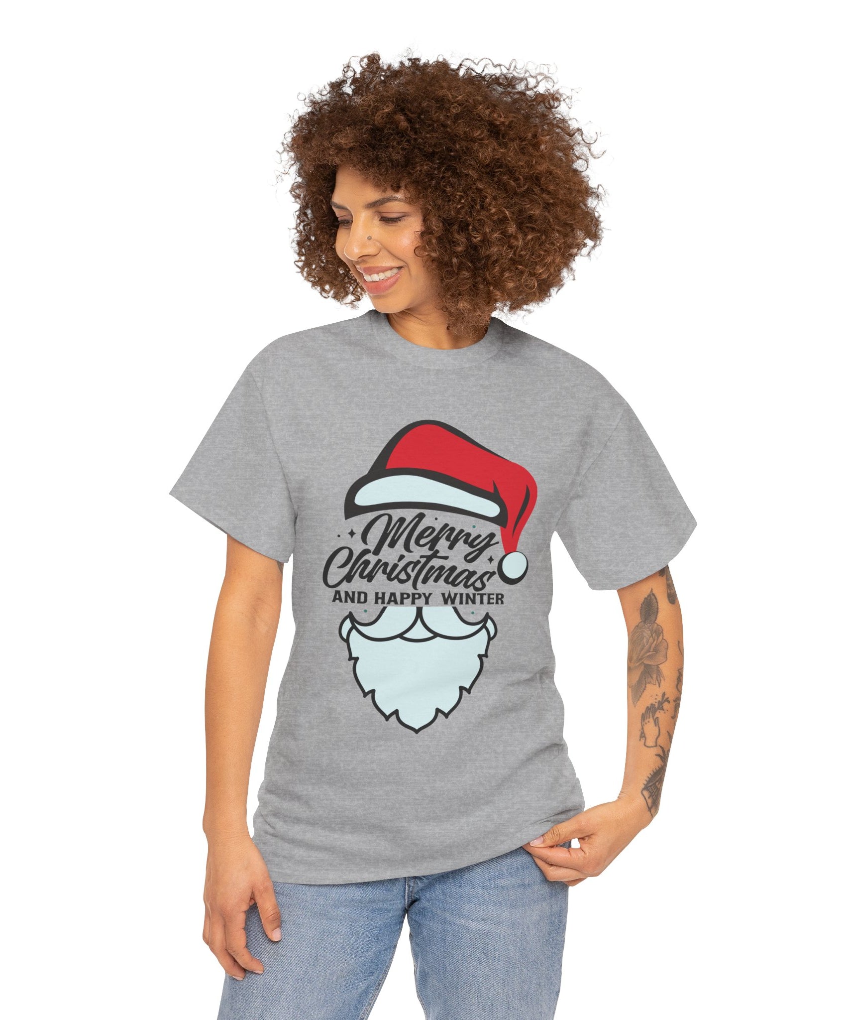Festive Santa Beard Christmas Shirt | Gallory Hive