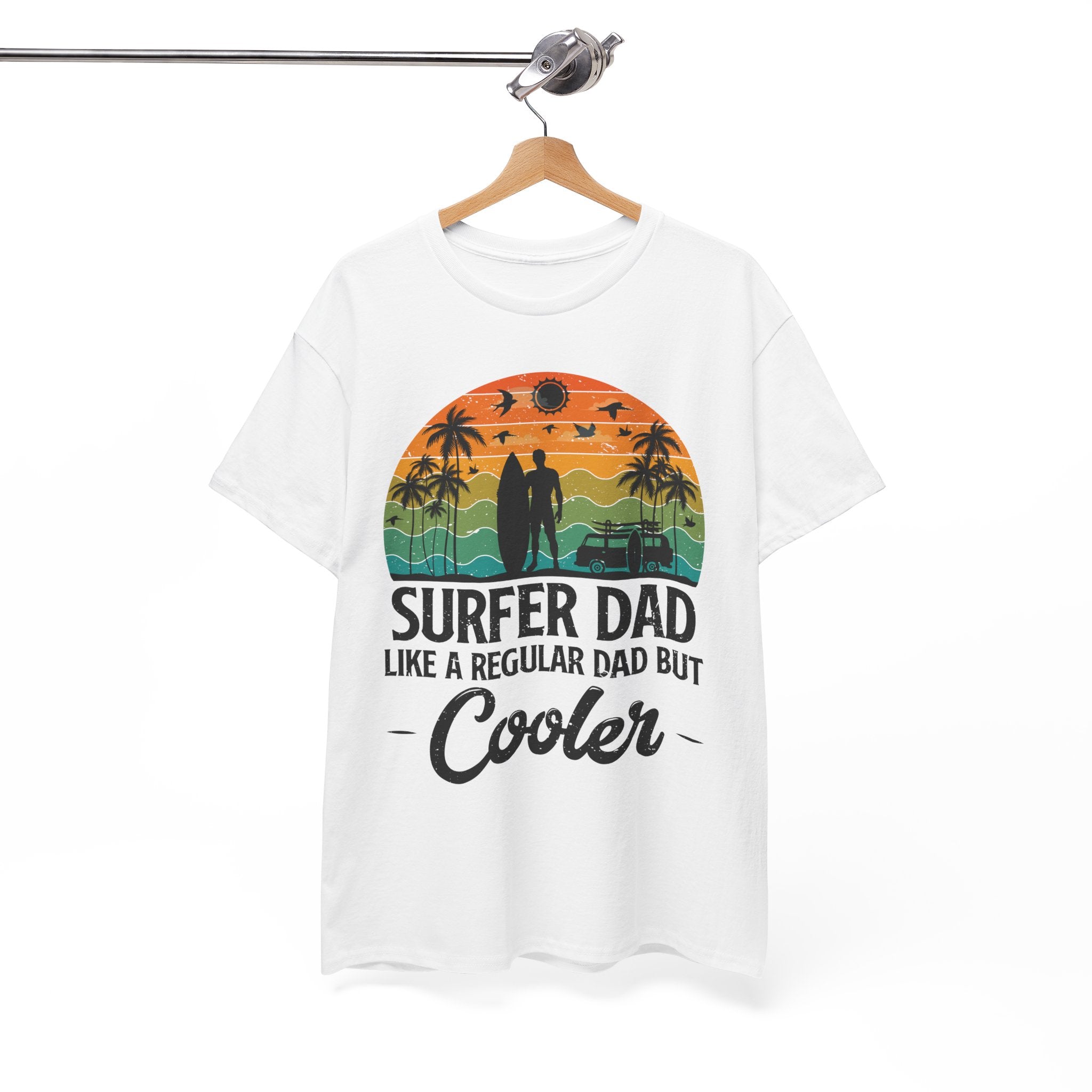 Vintage Surf Van & Palm Tree T-Shirt