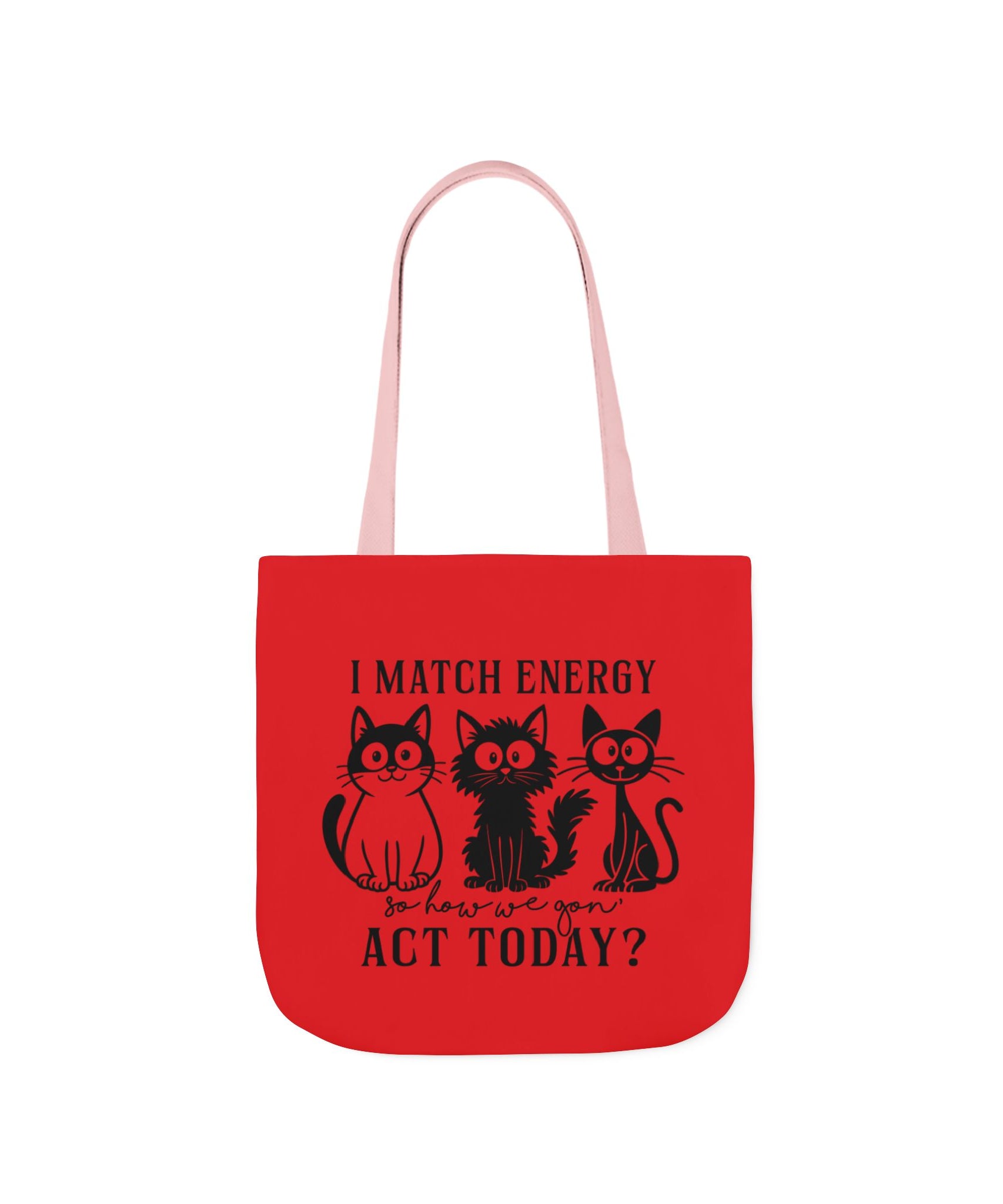Cute Red Canvas Tote – Reusable Bag