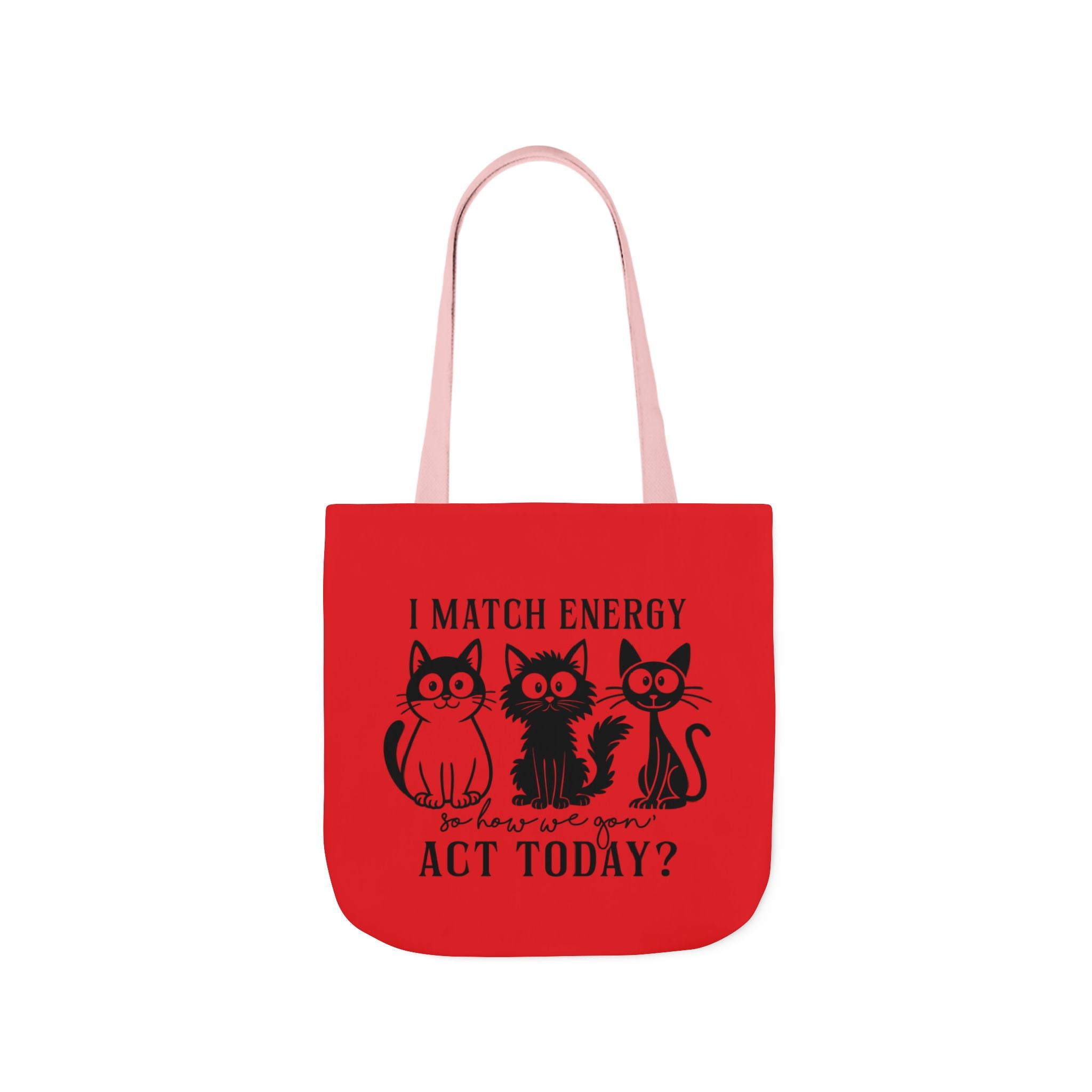 Cute Red Canvas Tote – Reusable Bag