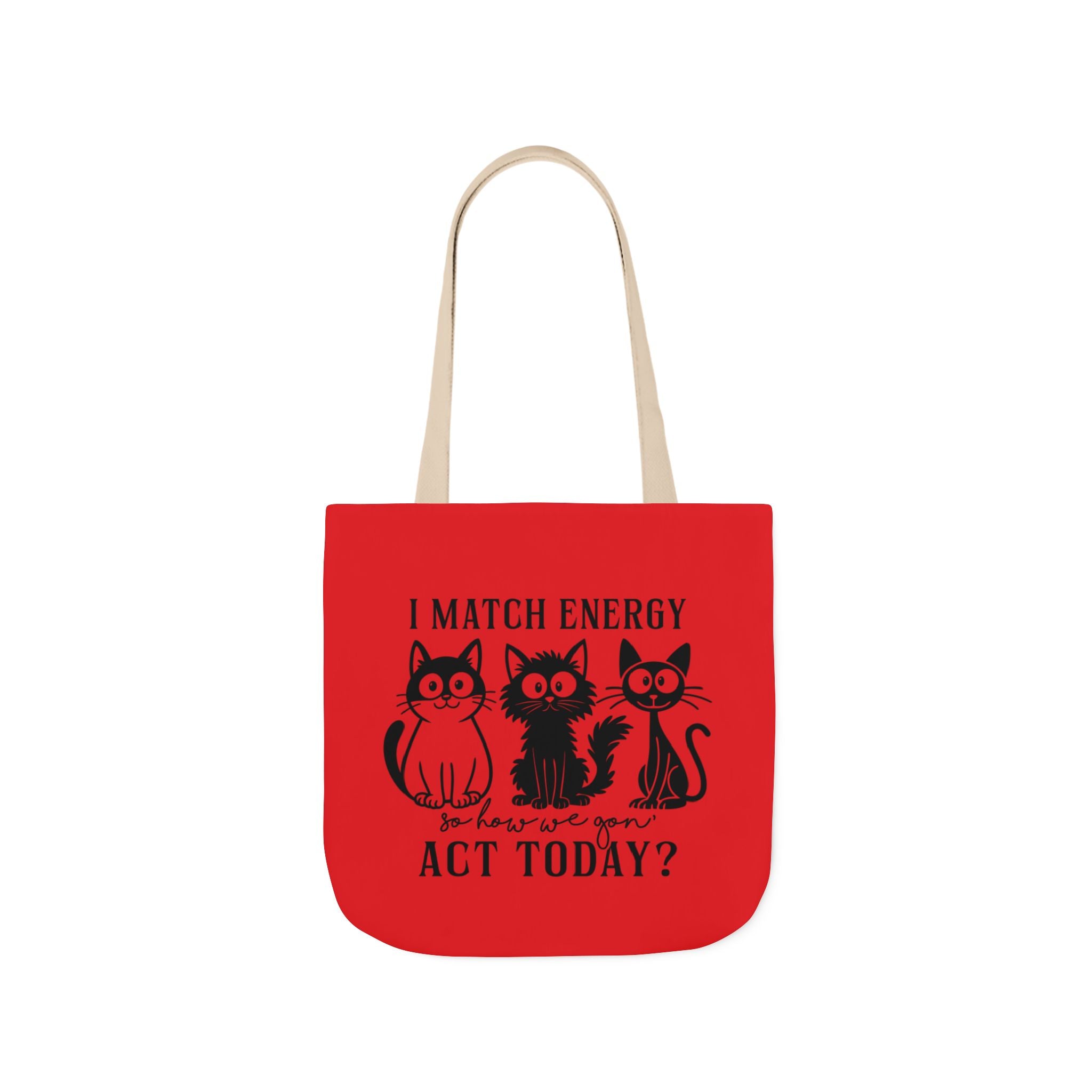 Cute Red Canvas Tote – Reusable Bag