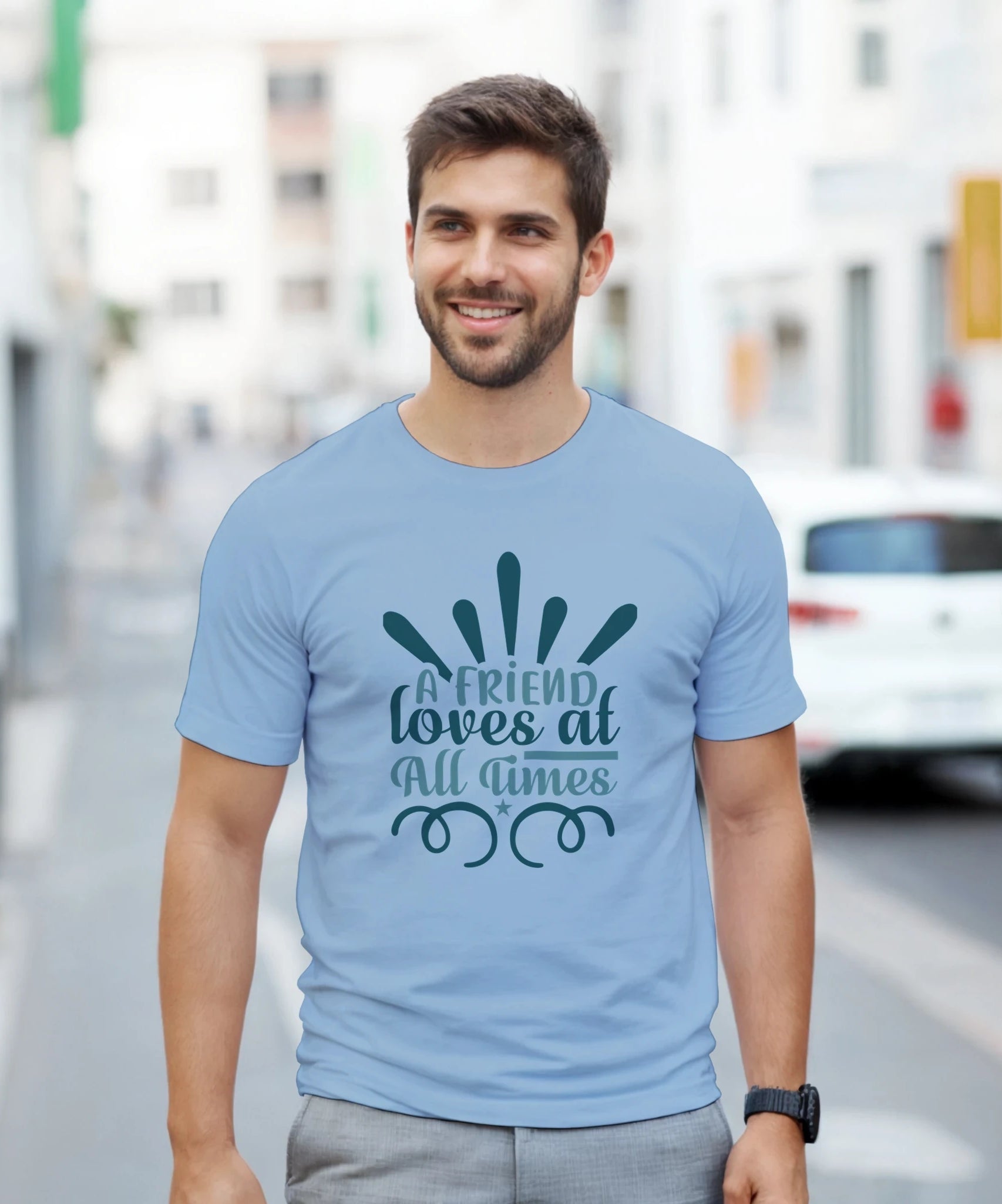 Minimalist “A Friend Loves” Unisex T-Shirt