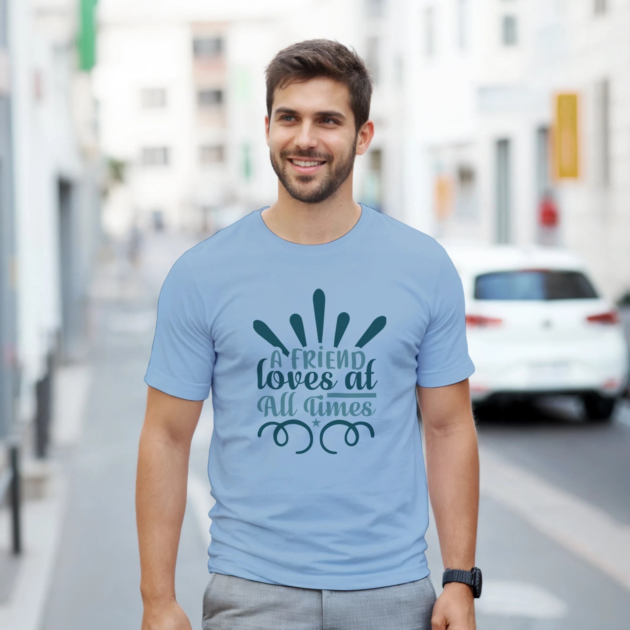 Minimalist “A Friend Loves” Unisex T-Shirt