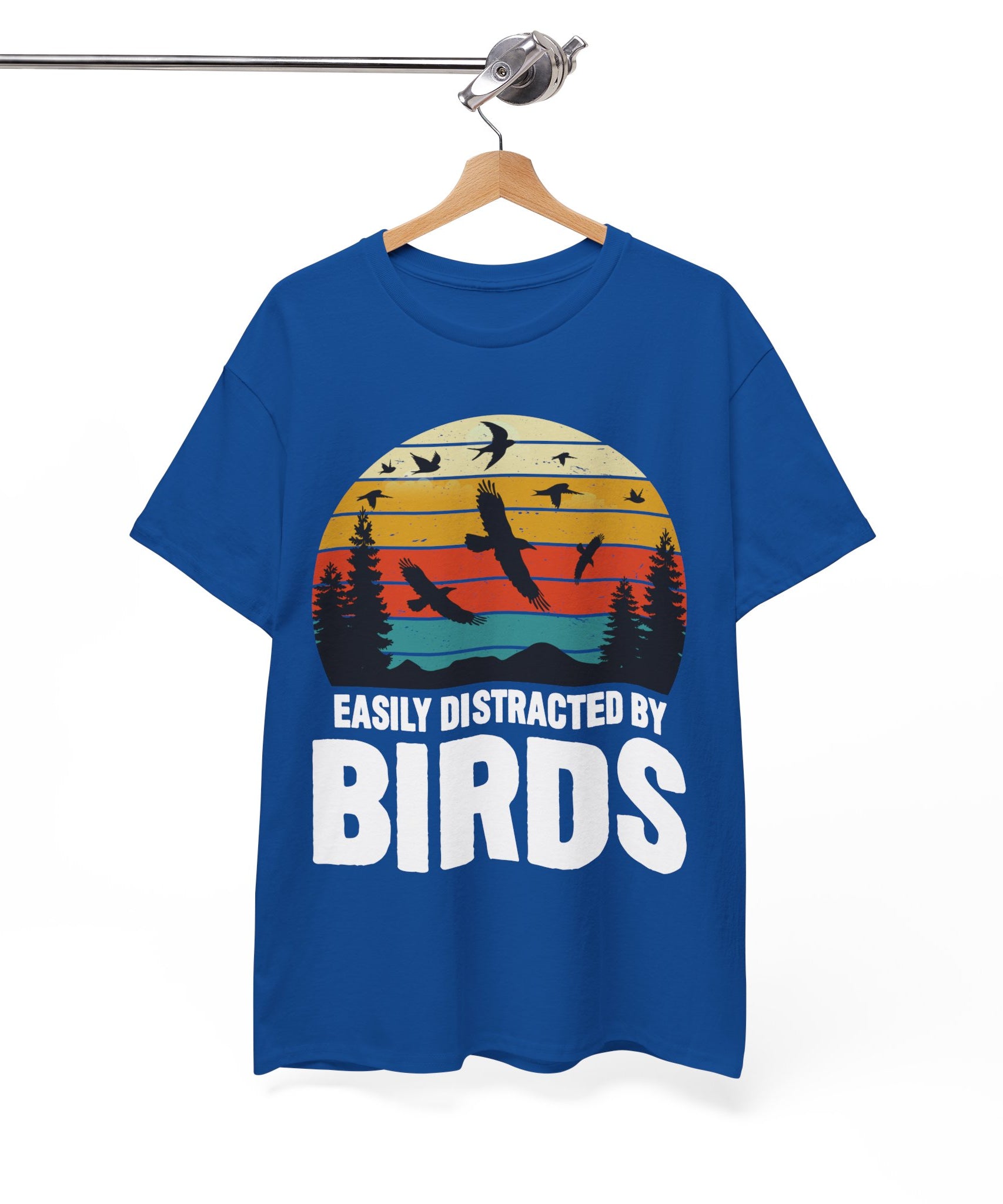 Retro Birds Lover Tee - Distracted Design | Gallory Hive