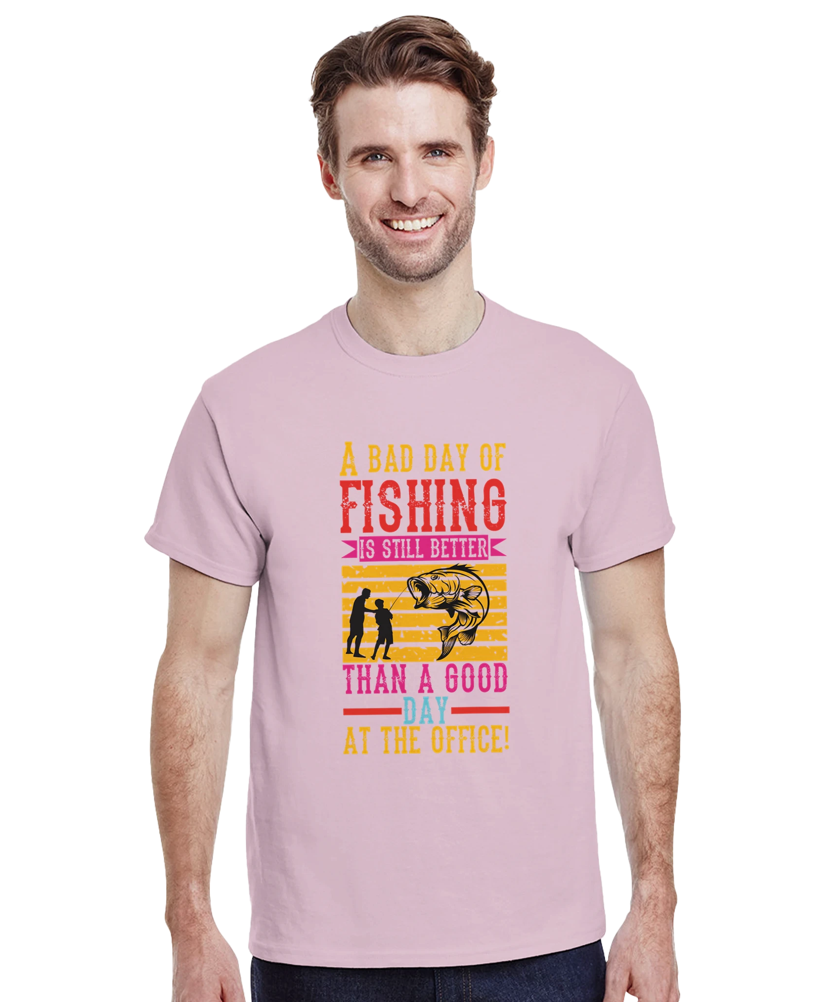 A Bad Day of Fishing Unisex Crewneck T-Shirt - Gallory Hive