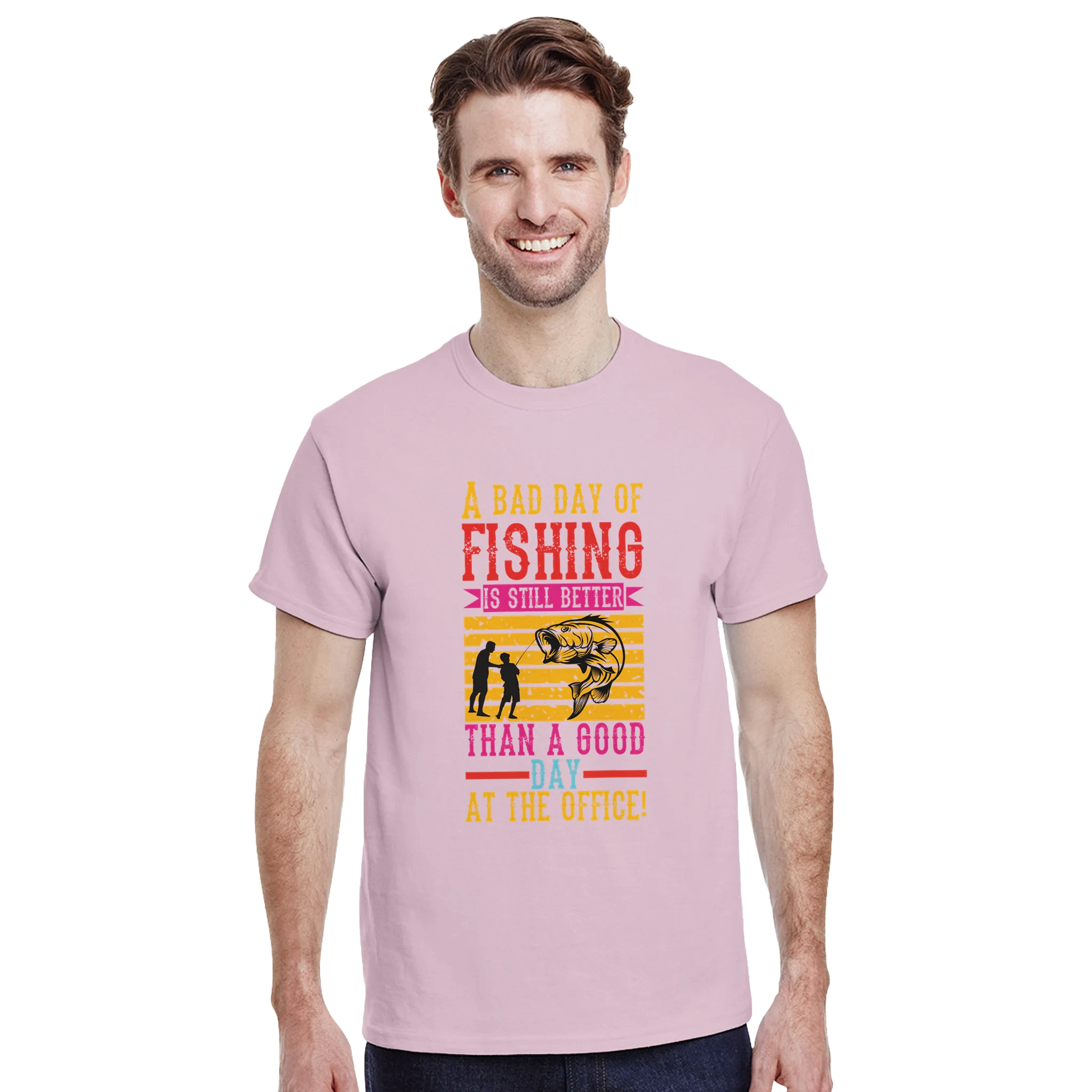 A Bad Day of Fishing Unisex Crewneck T-Shirt - Gallory Hive