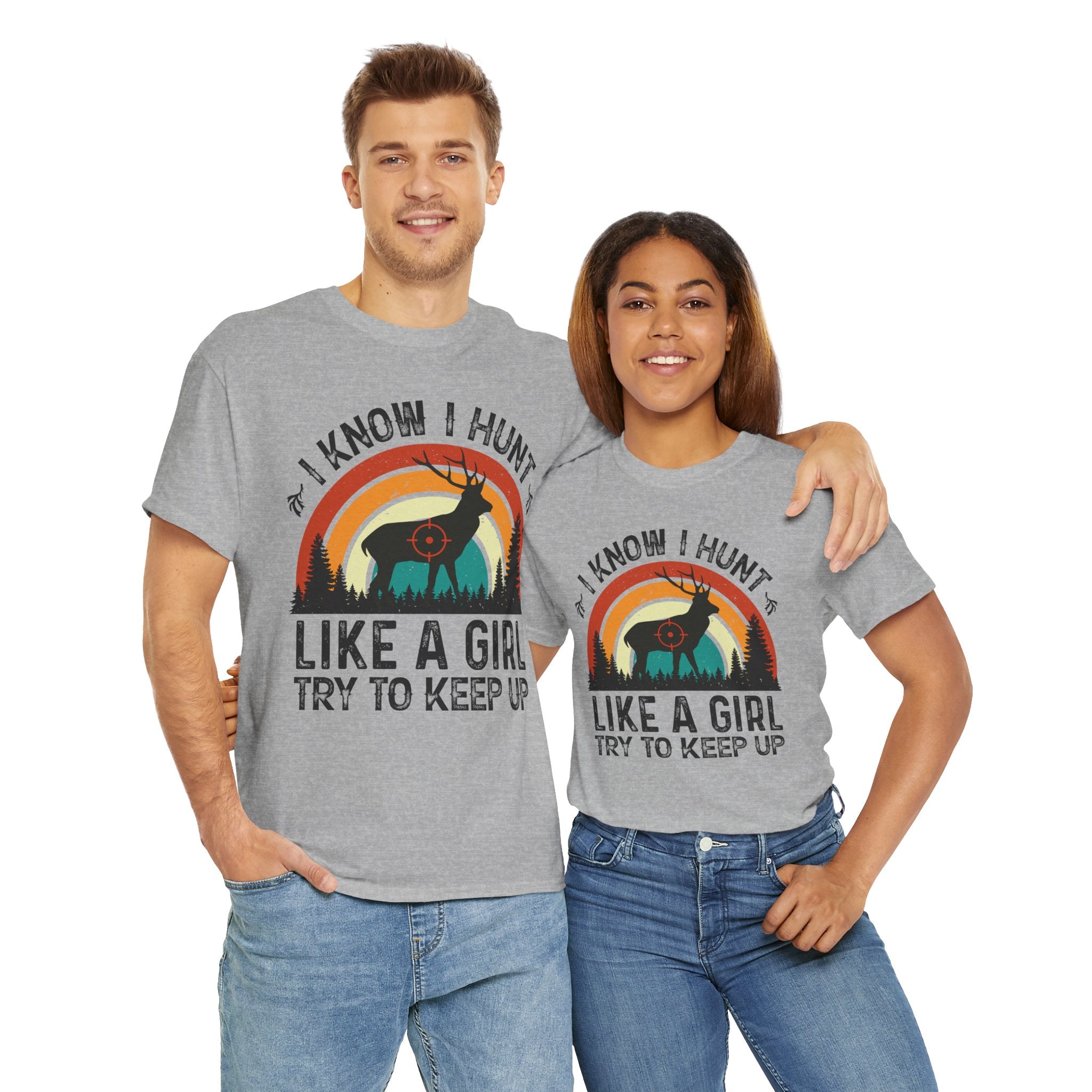 Sunset Target Deer Shirt – Hunting Vibes