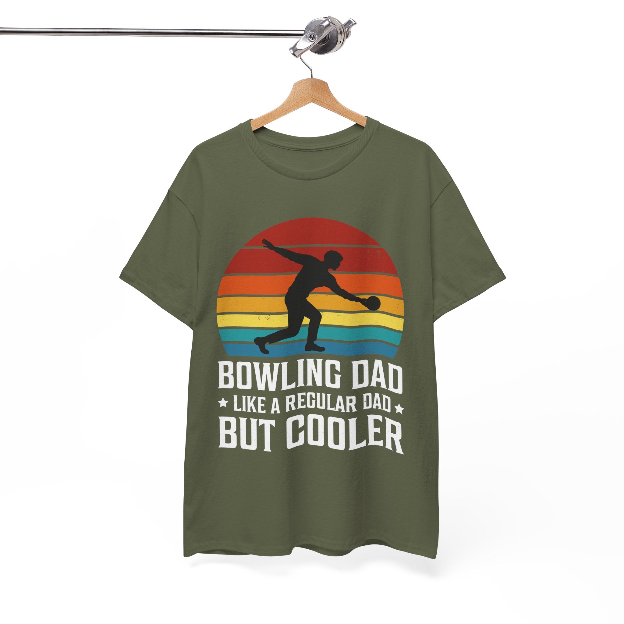 Retro Bowling Dad Tee - Unique Father's Day Gift | Gallory Hive