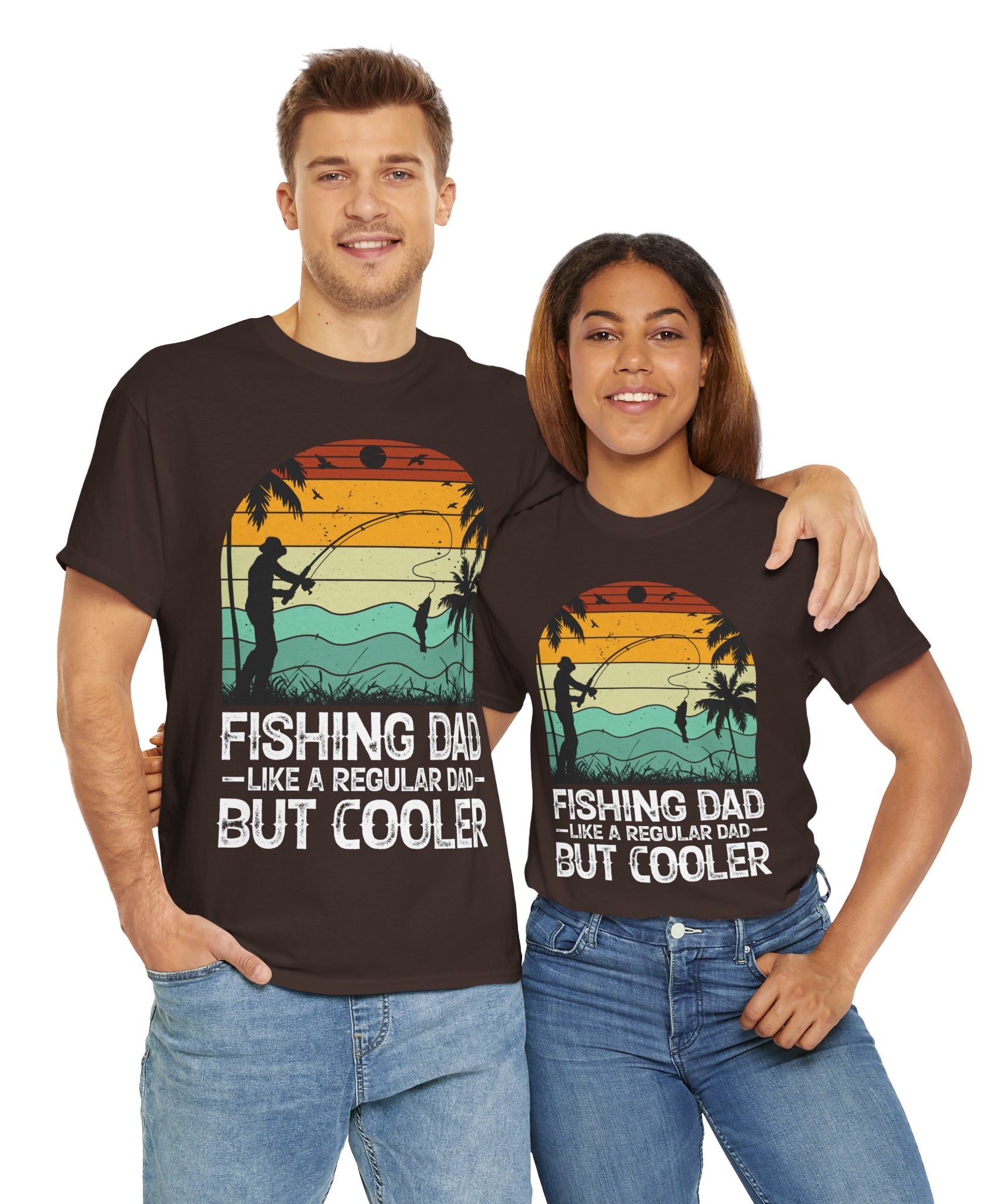 Minimalist Tropical Fishing Tee