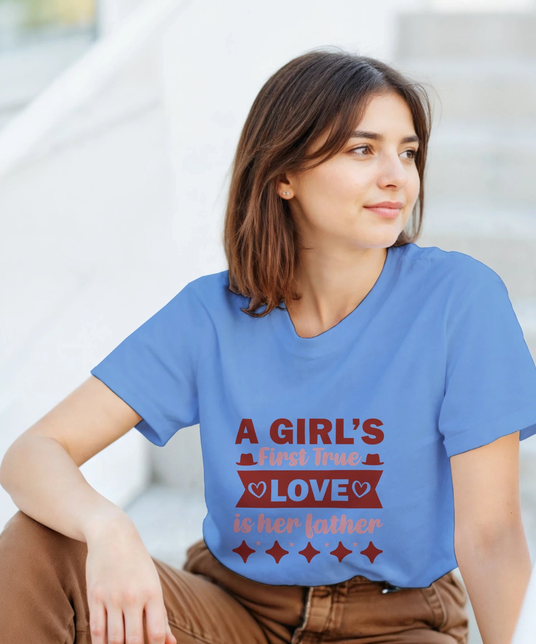 Minimalist Dad Love Shirt – Unisex Tee