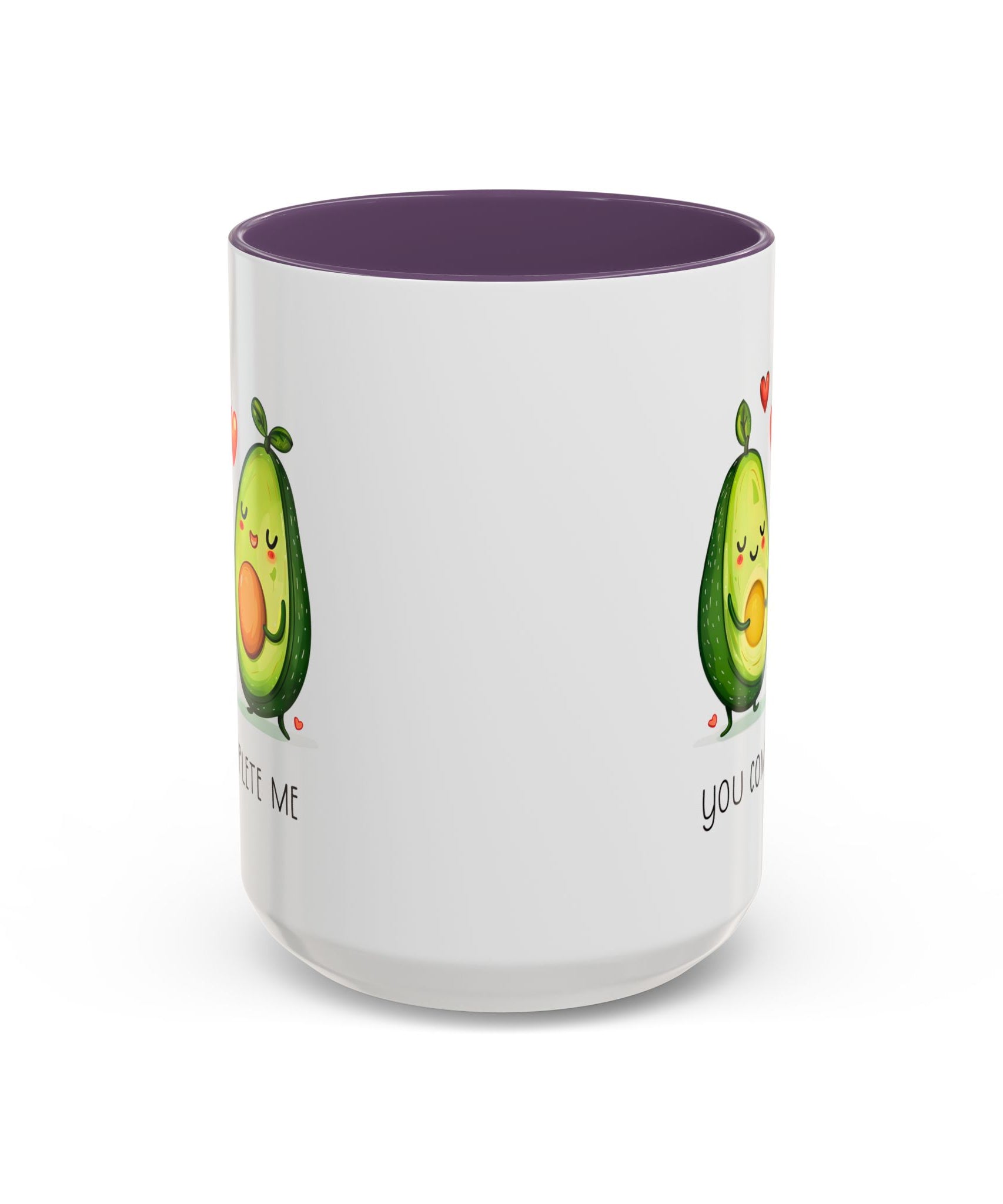 Funny Avocado Couple Ceramic Coffee Mug | Gallory Hive