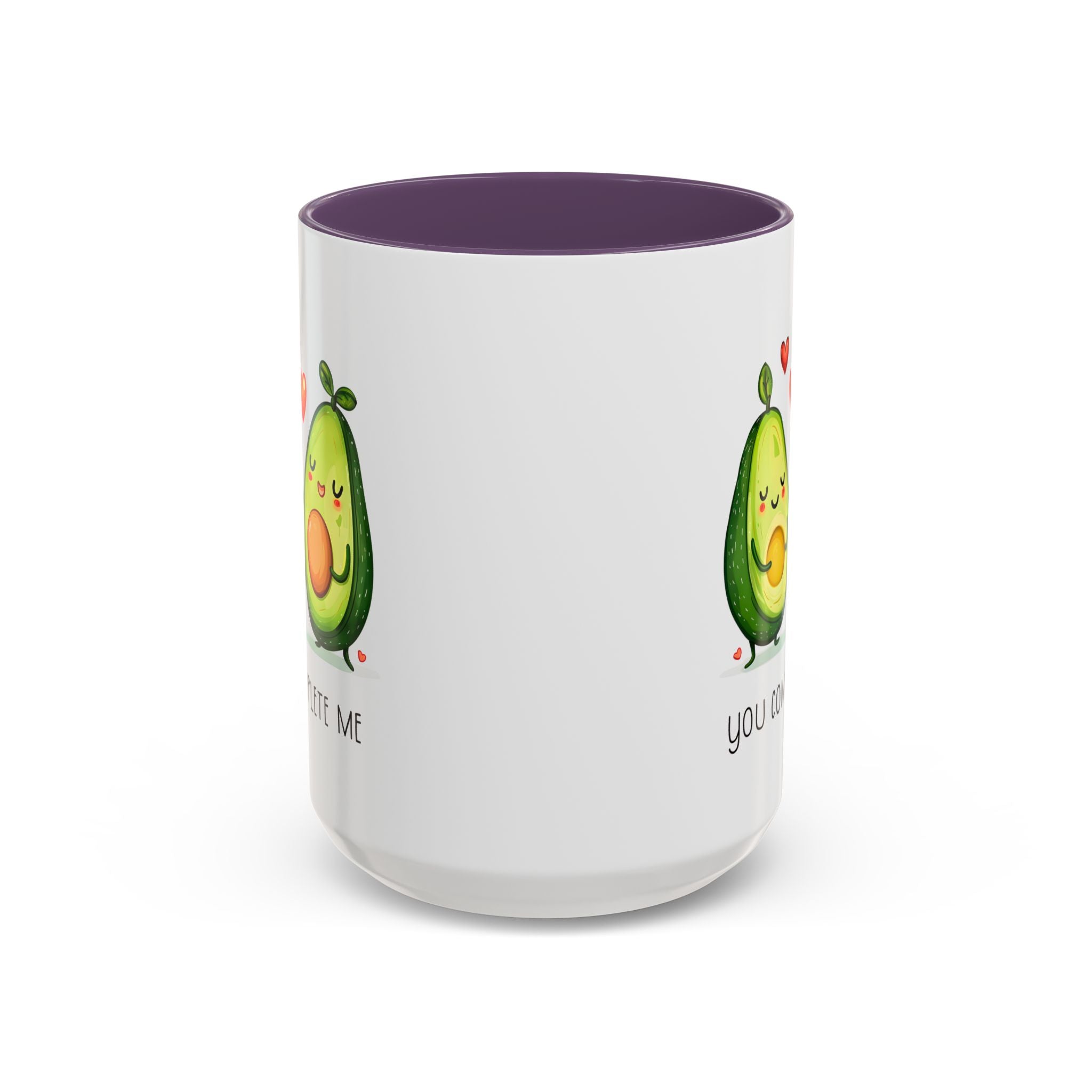 Funny Avocado Couple Ceramic Coffee Mug | Gallory Hive