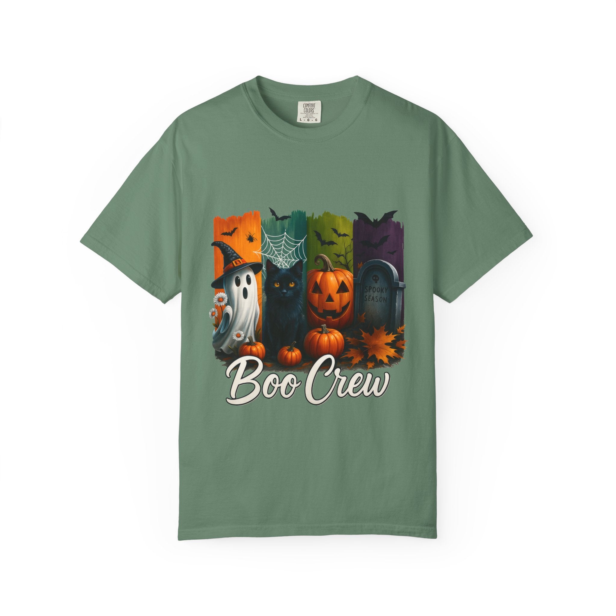 Unisex Halloween Shirt – Pumpkin, Ghost & Tombstone | Gallory Hive