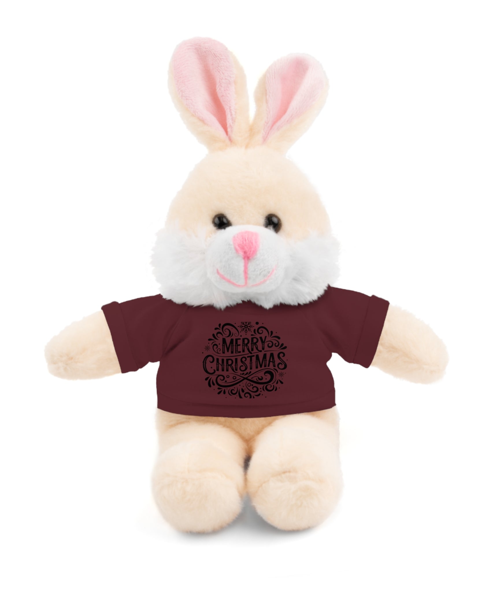 Festive Merry Christmas Stuffed Bunny | Gallory Hive