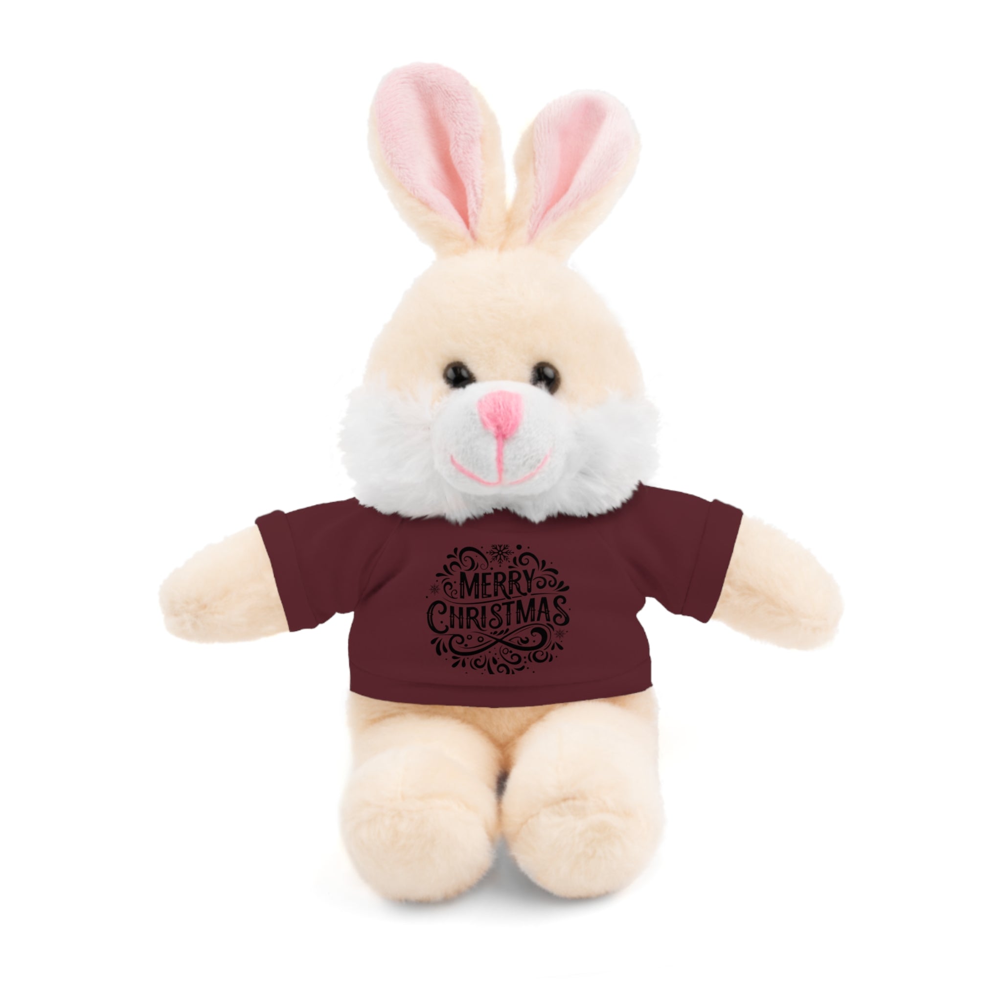 Festive Merry Christmas Stuffed Bunny | Gallory Hive