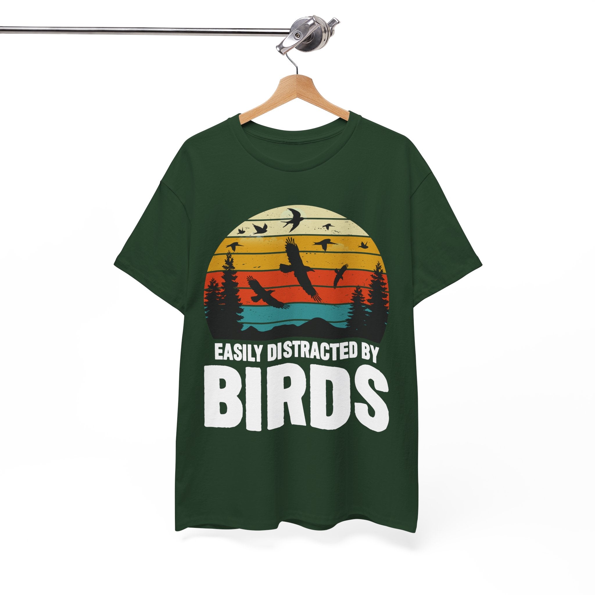 Retro Birds Lover Tee - Distracted Design | Gallory Hive