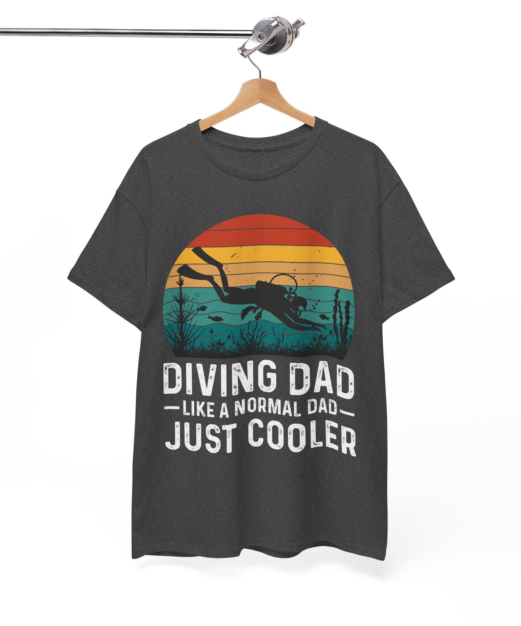 Diving Dad T-Shirt - Retro Scuba Design