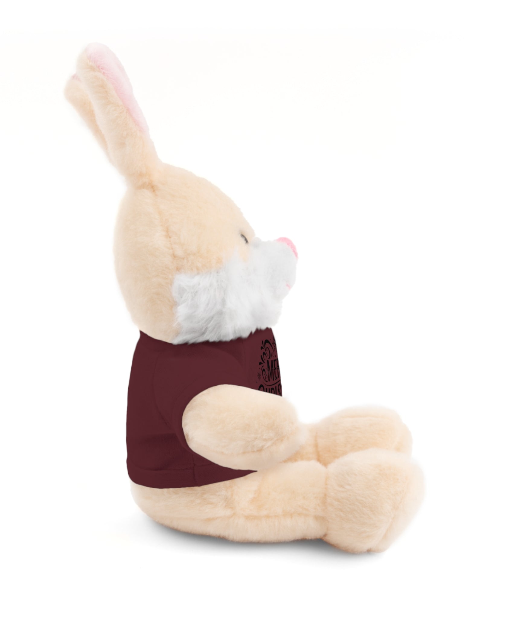 Festive Merry Christmas Stuffed Bunny | Gallory Hive
