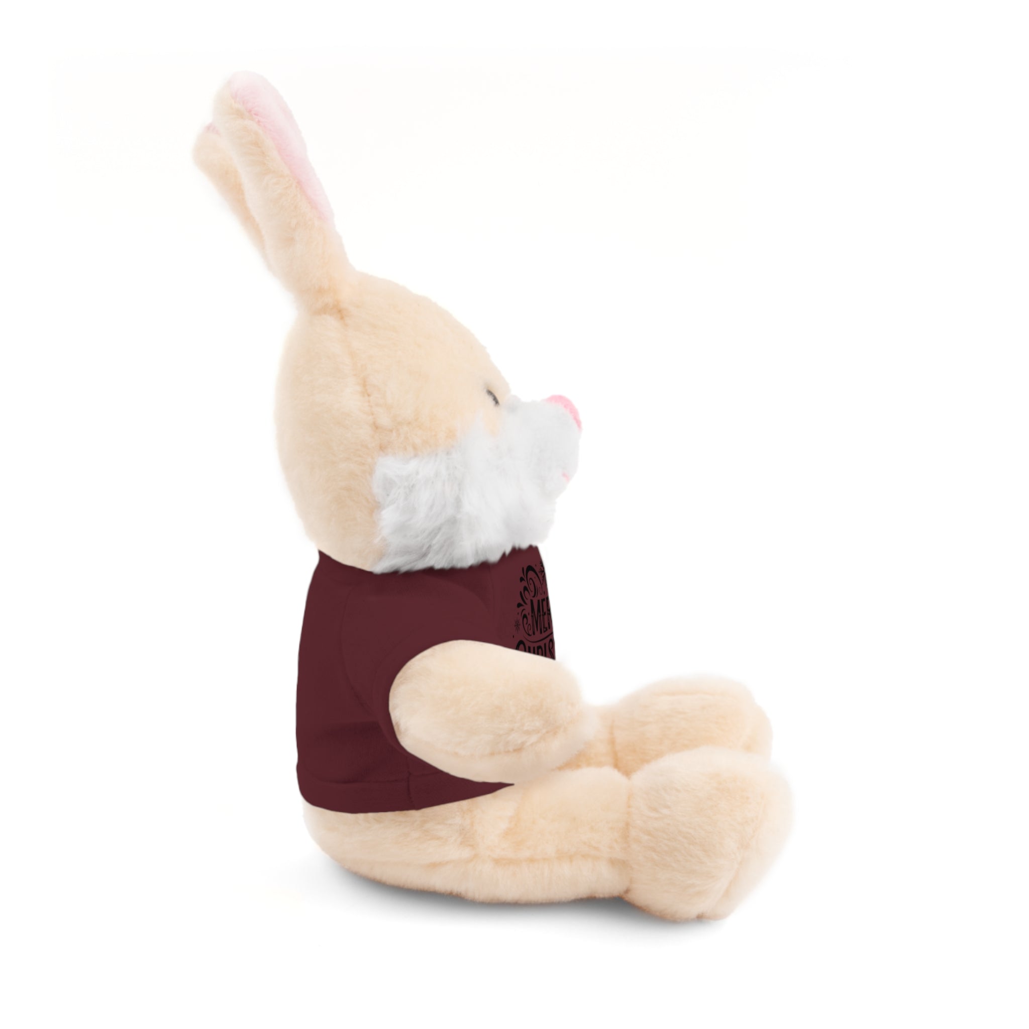 Festive Merry Christmas Stuffed Bunny | Gallory Hive