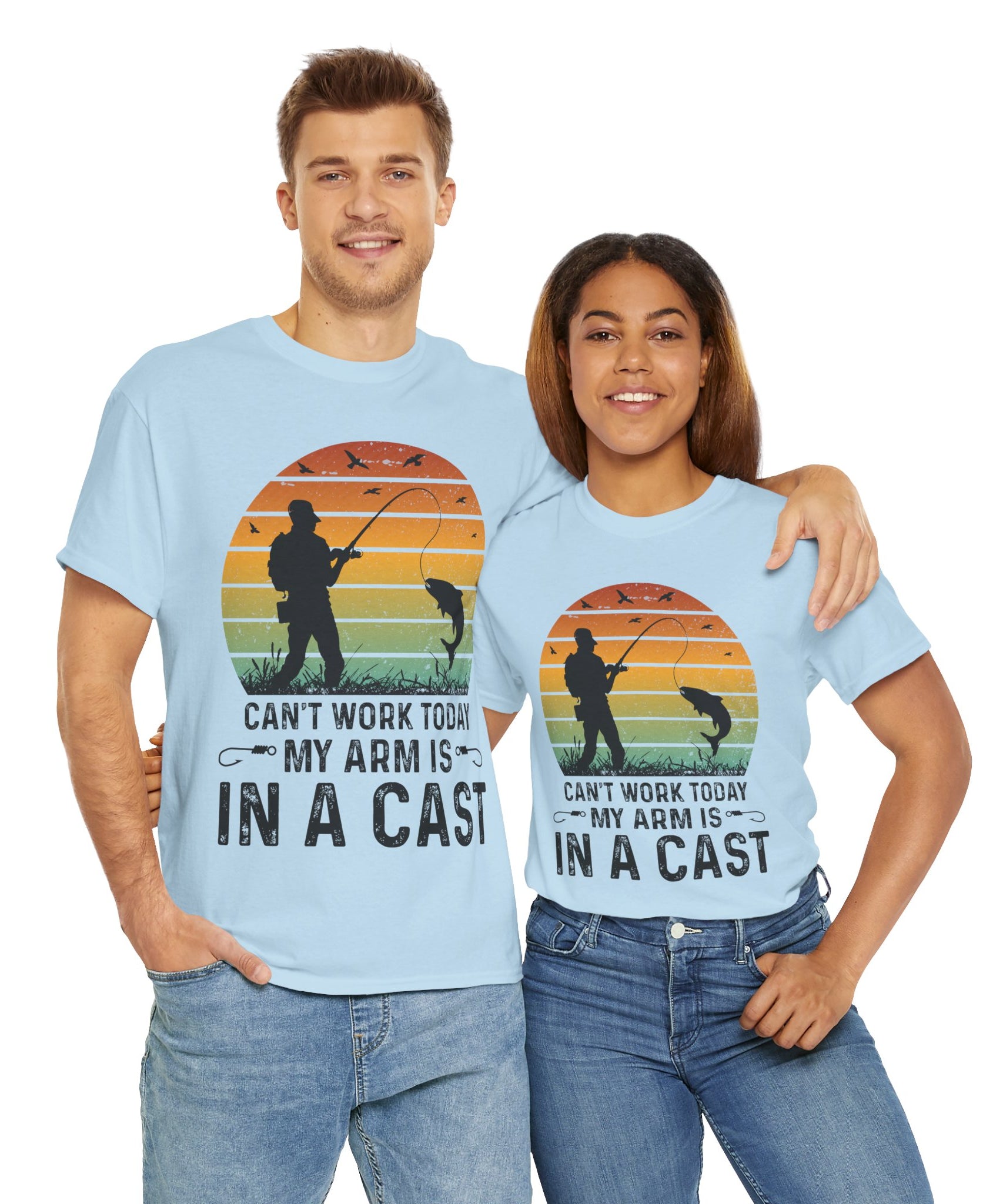 Retro Fisherman Humor Shirt