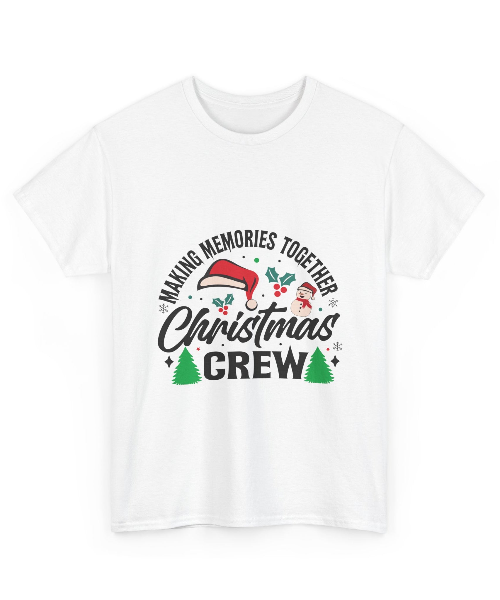 Santa Hat Snowman Xmas Trees Cute Tee | Gallory Hive