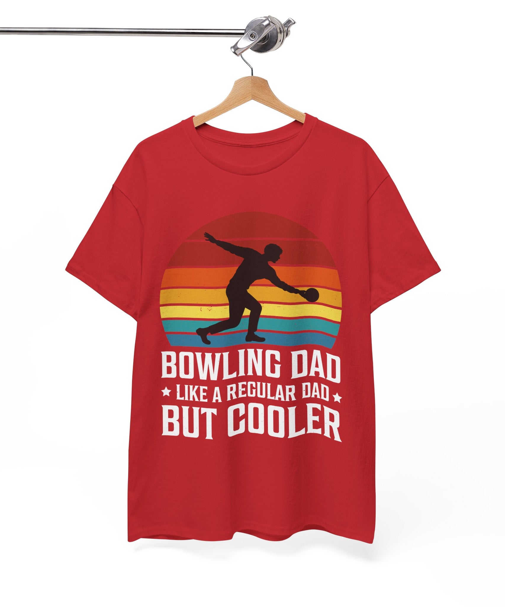 Retro Bowling Dad Tee - Unique Father's Day Gift | Gallory Hive