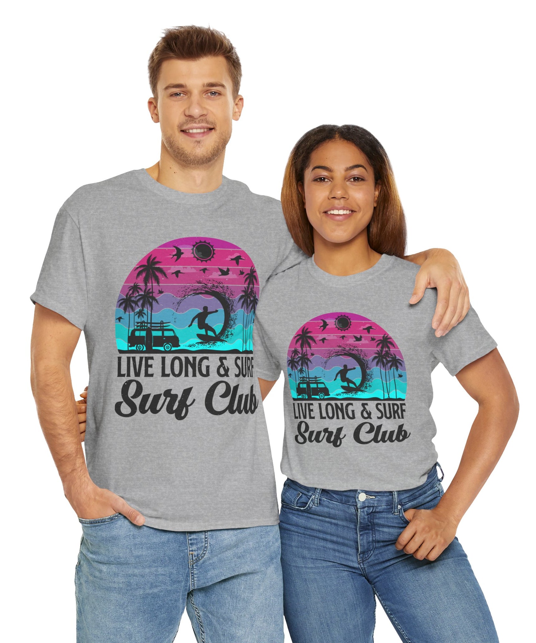 Surf Club Beach Sunset T-Shirt
