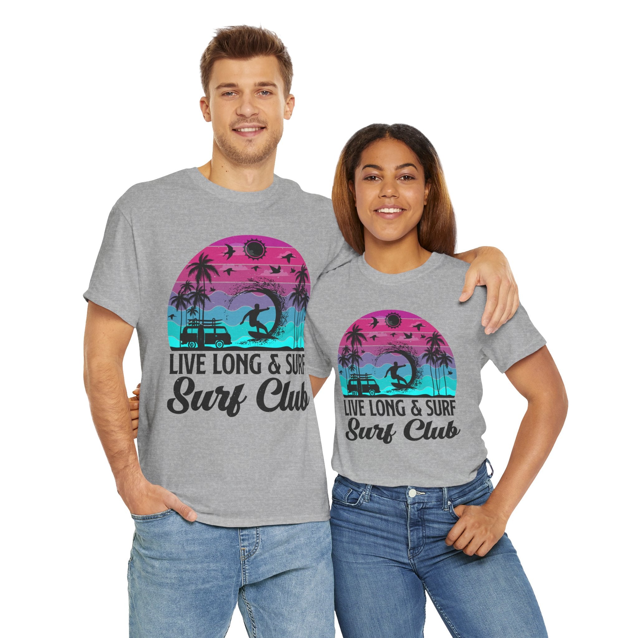 Surf Club Beach Sunset T-Shirt