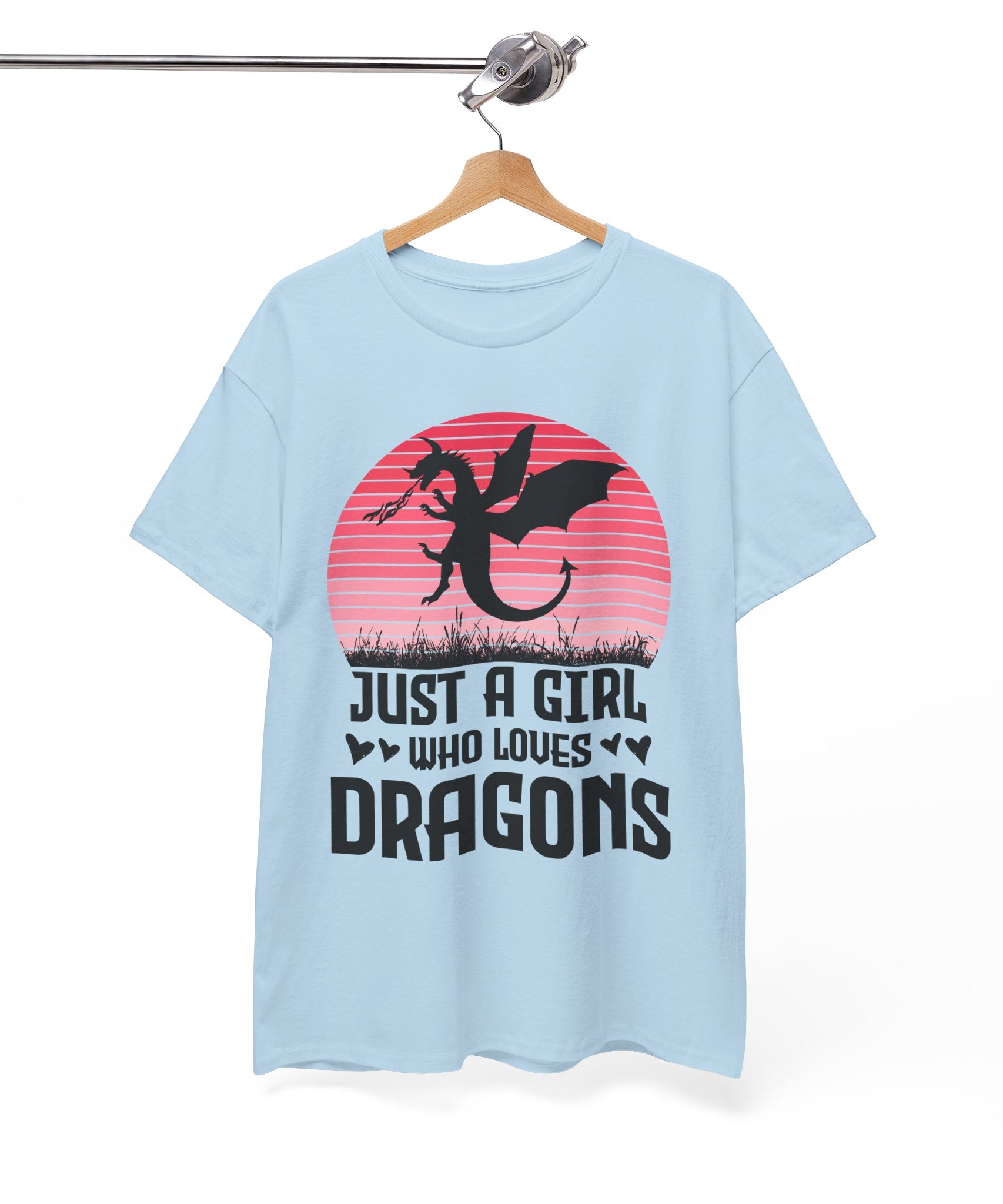 Retro Fire-Breathing Dragon Tee