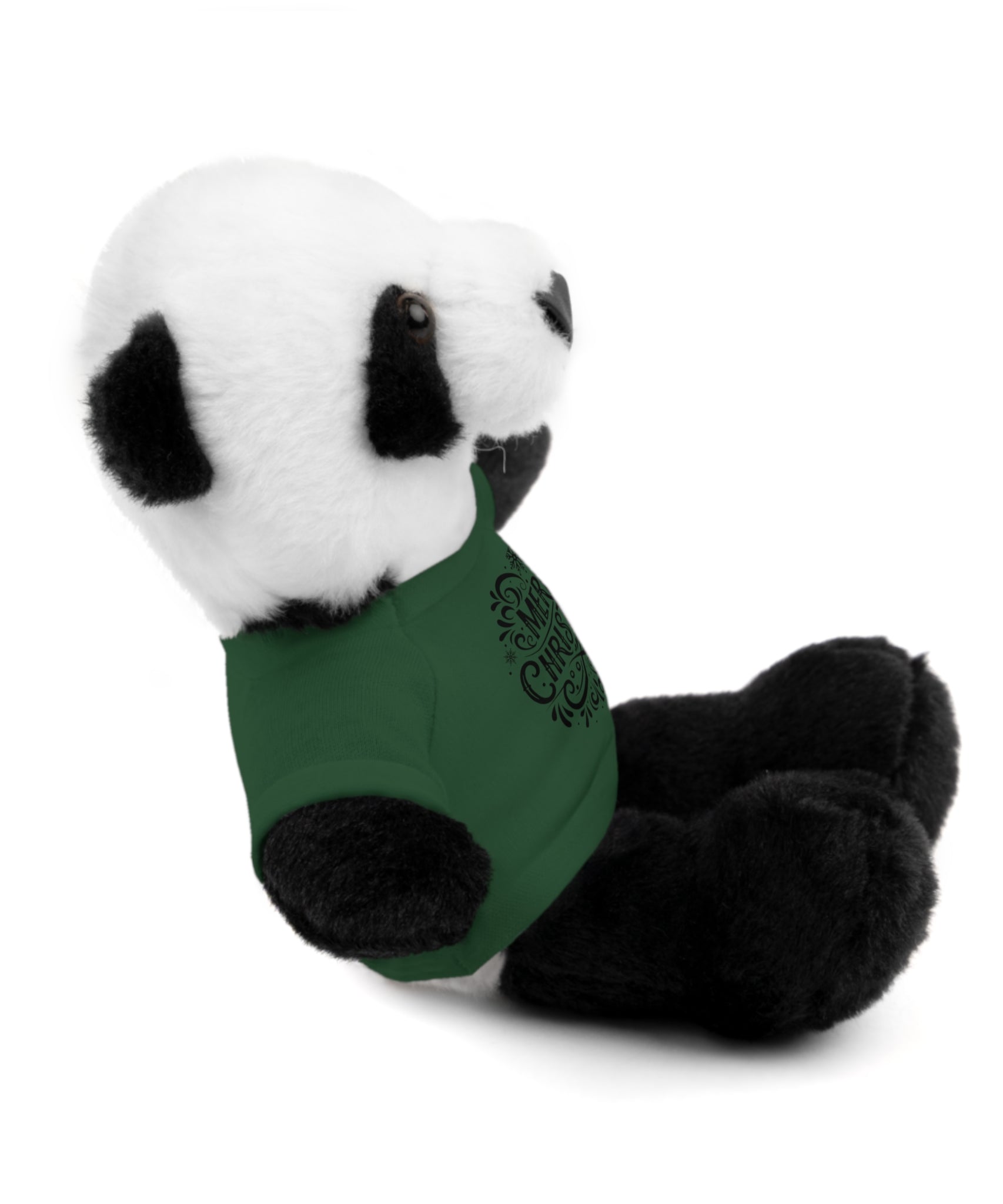 Festive Merry Christmas Stuffed Panda | Gallory Hive