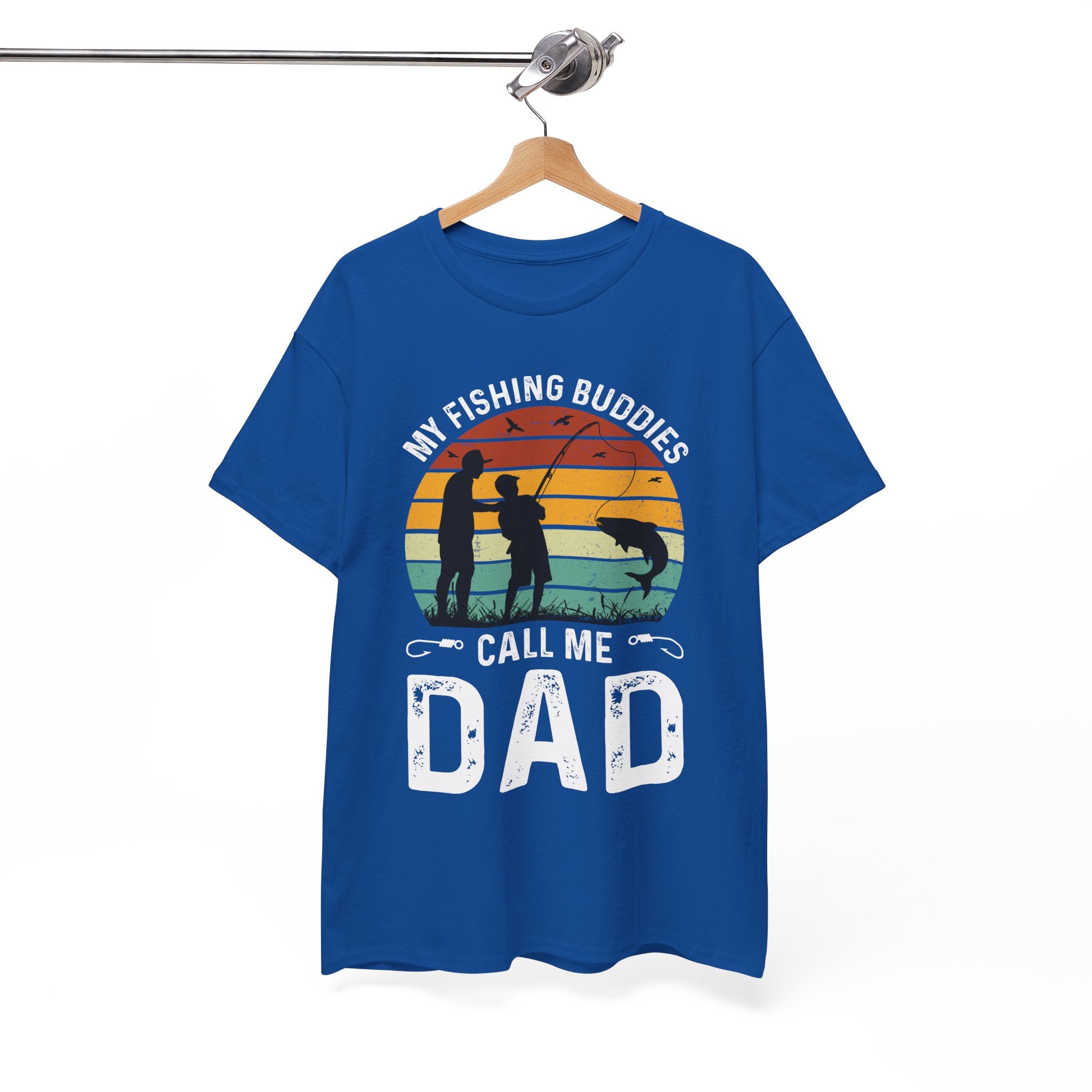 Vintage Dad & Kid Fishing Shirt