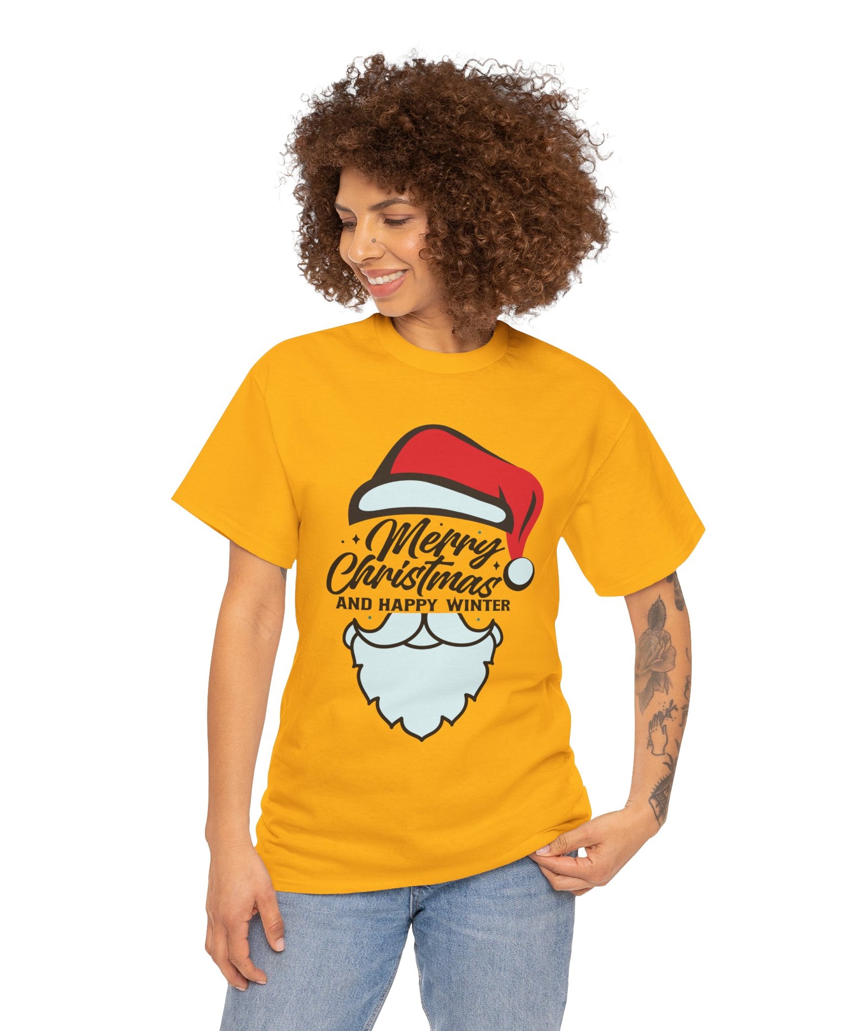Festive Santa Beard Christmas Shirt | Gallory Hive
