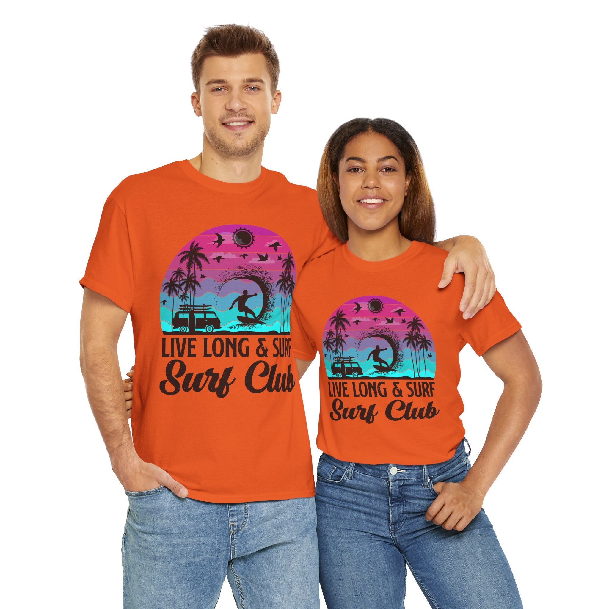 Surf Club Beach Sunset T-Shirt