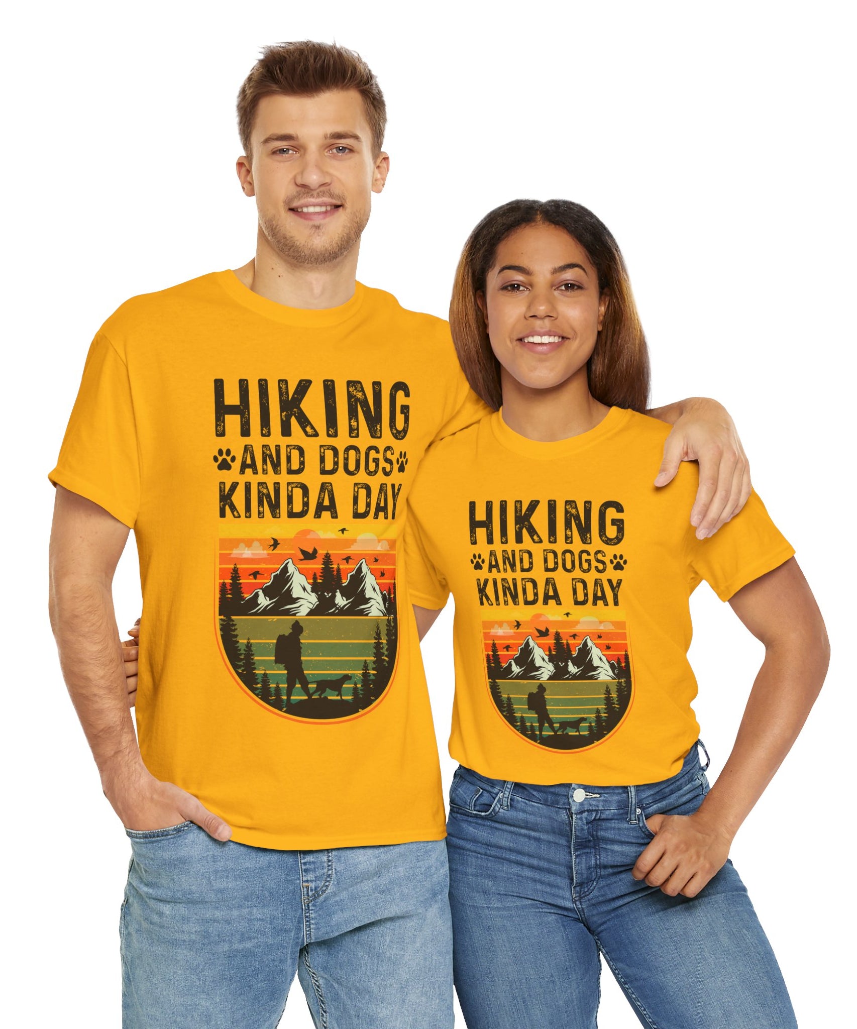 Hiking Buddy Sunset Graphic Tee | Gallory Hive