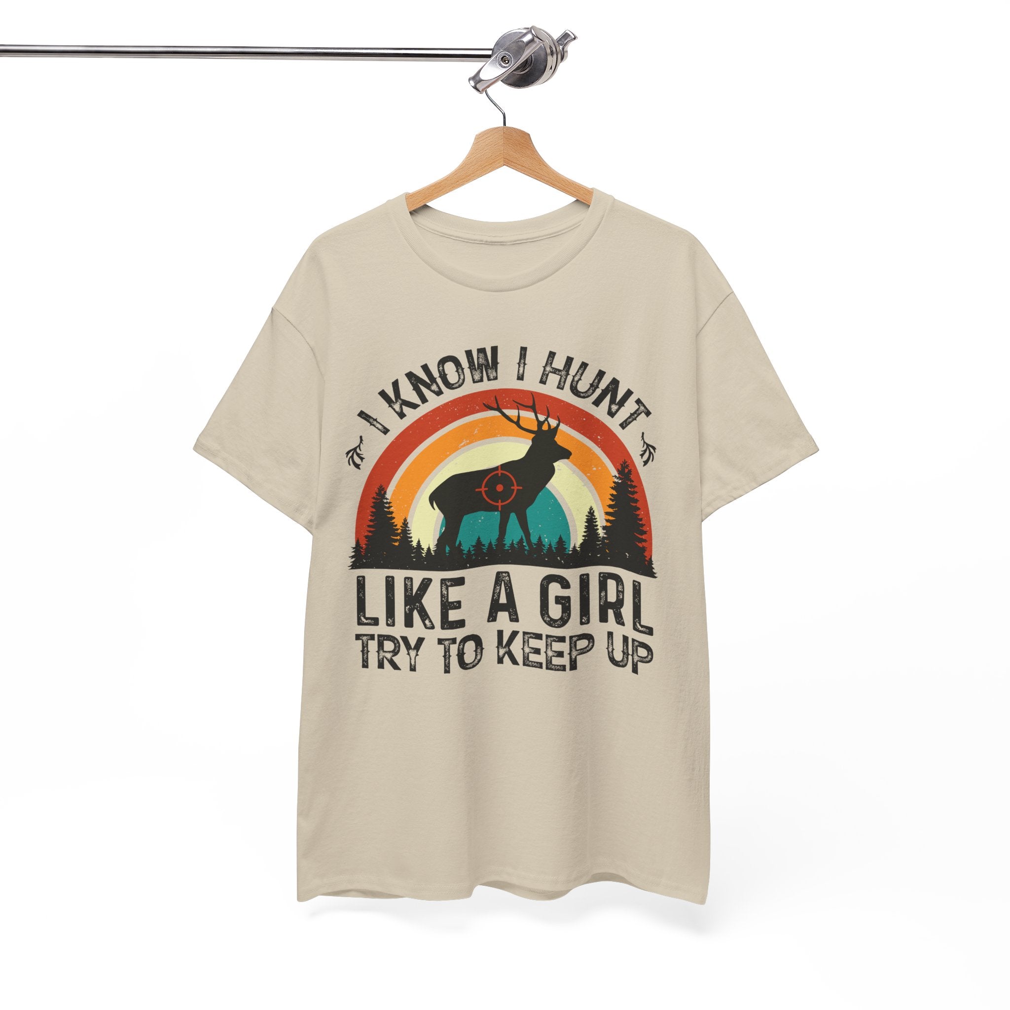 Sunset Target Deer Shirt – Hunting Vibes