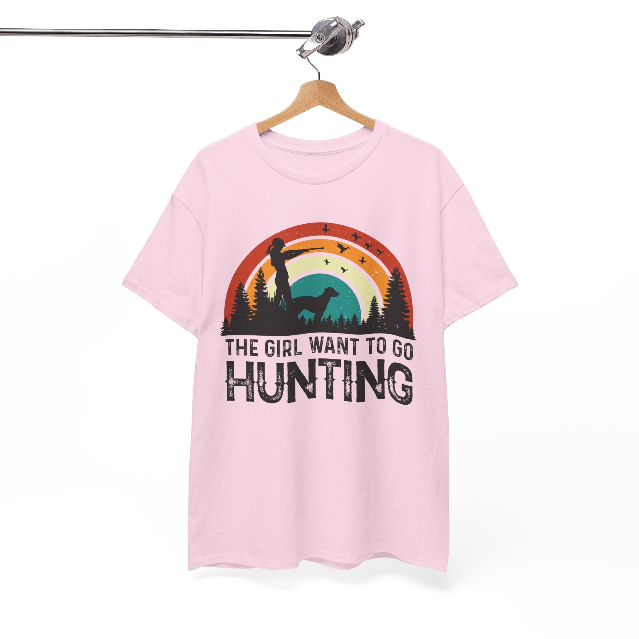 Retro Hunter Shirt – Birds & Pines