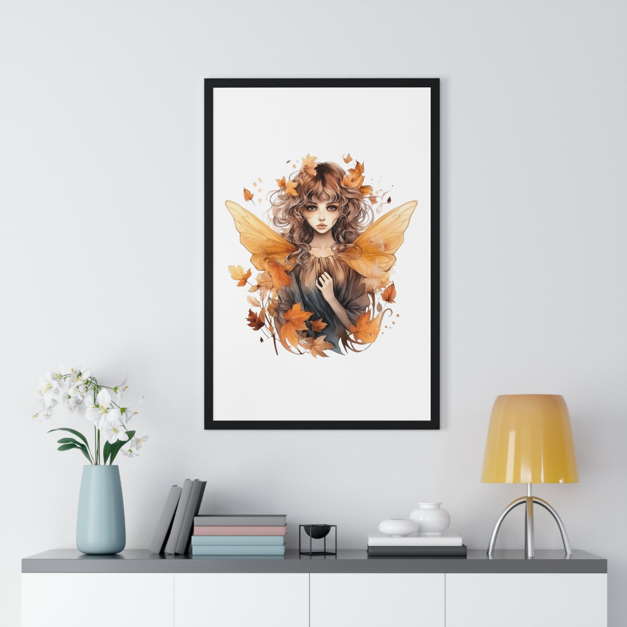 Seasonal Wall Art – Autumn Forest Fairy Print | Gallory Hive