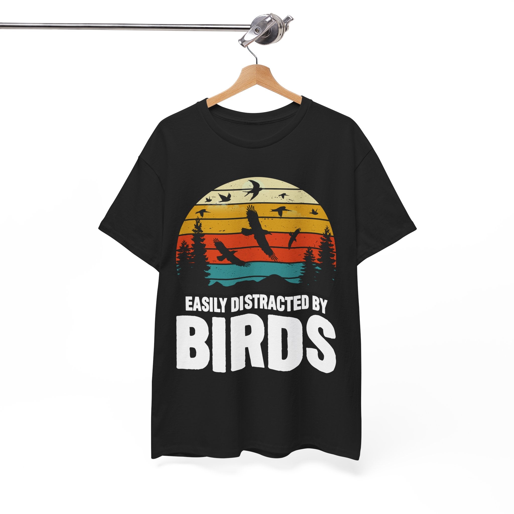Retro Birds Lover Tee - Distracted Design | Gallory Hive