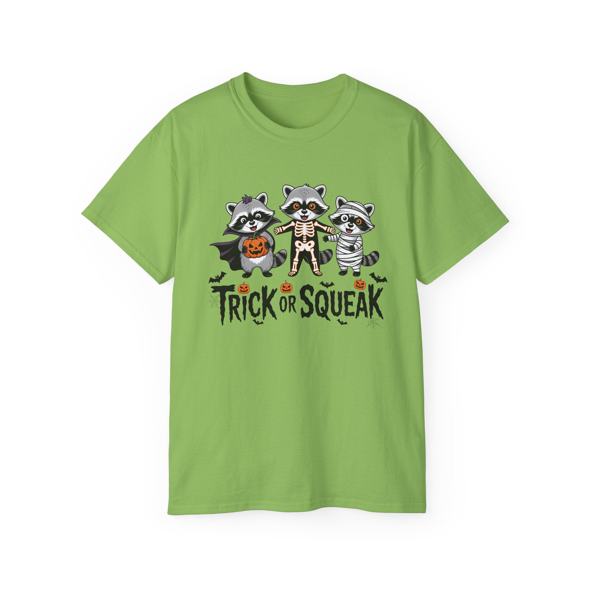 Cute Spooky Raccoon Halloween T-Shirt | Gallory Hive