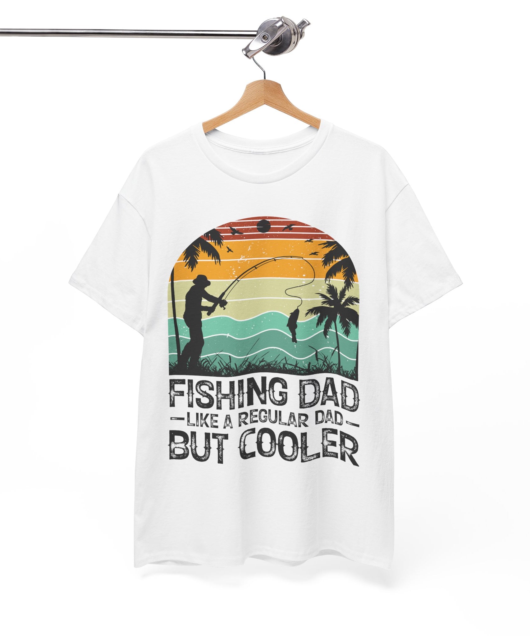 Minimalist Tropical Fishing Tee