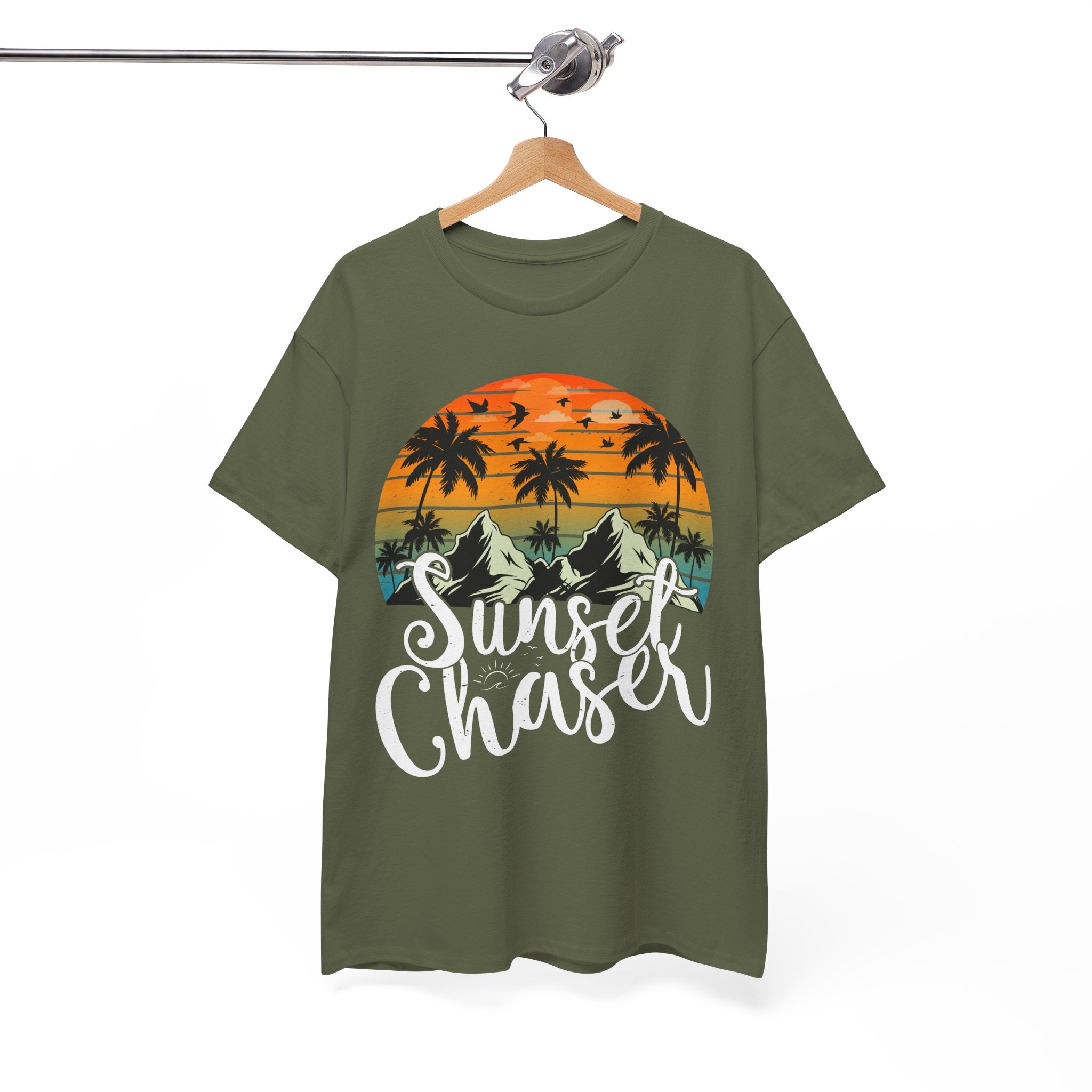 Sunset Surf Tee – Tropical & Mountain Vibes | Gallory Hive