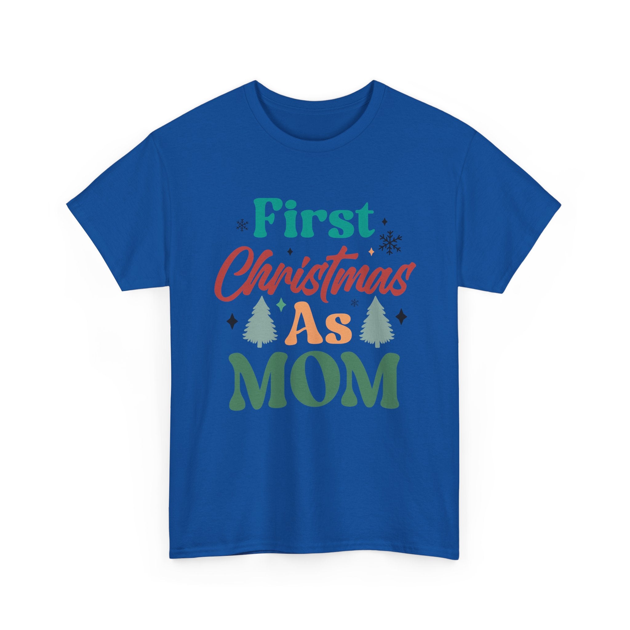 First Christmas as Mom T-Shirt | Gallory Hive