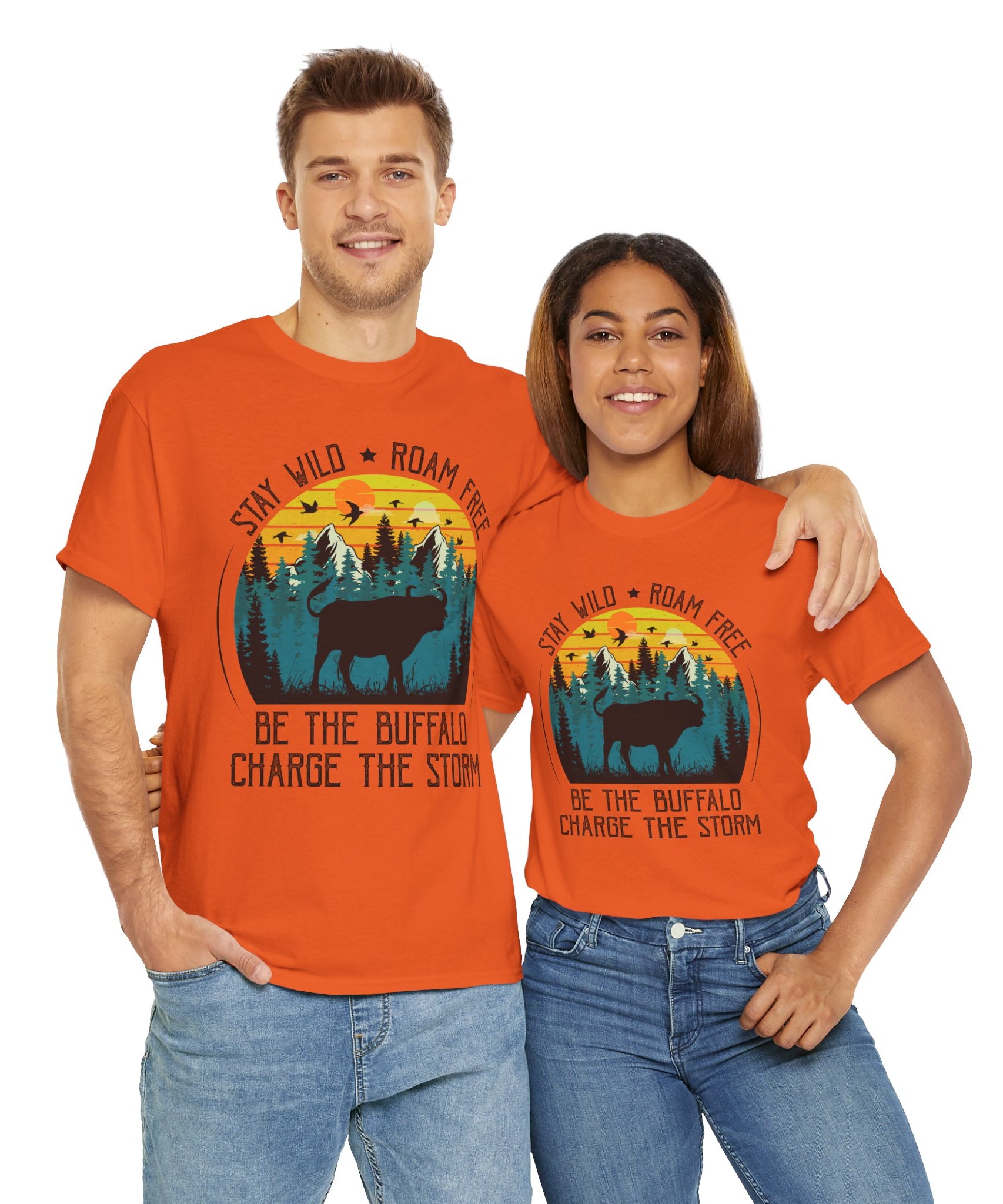 Wild Buffalo Mountain Graphic Tee