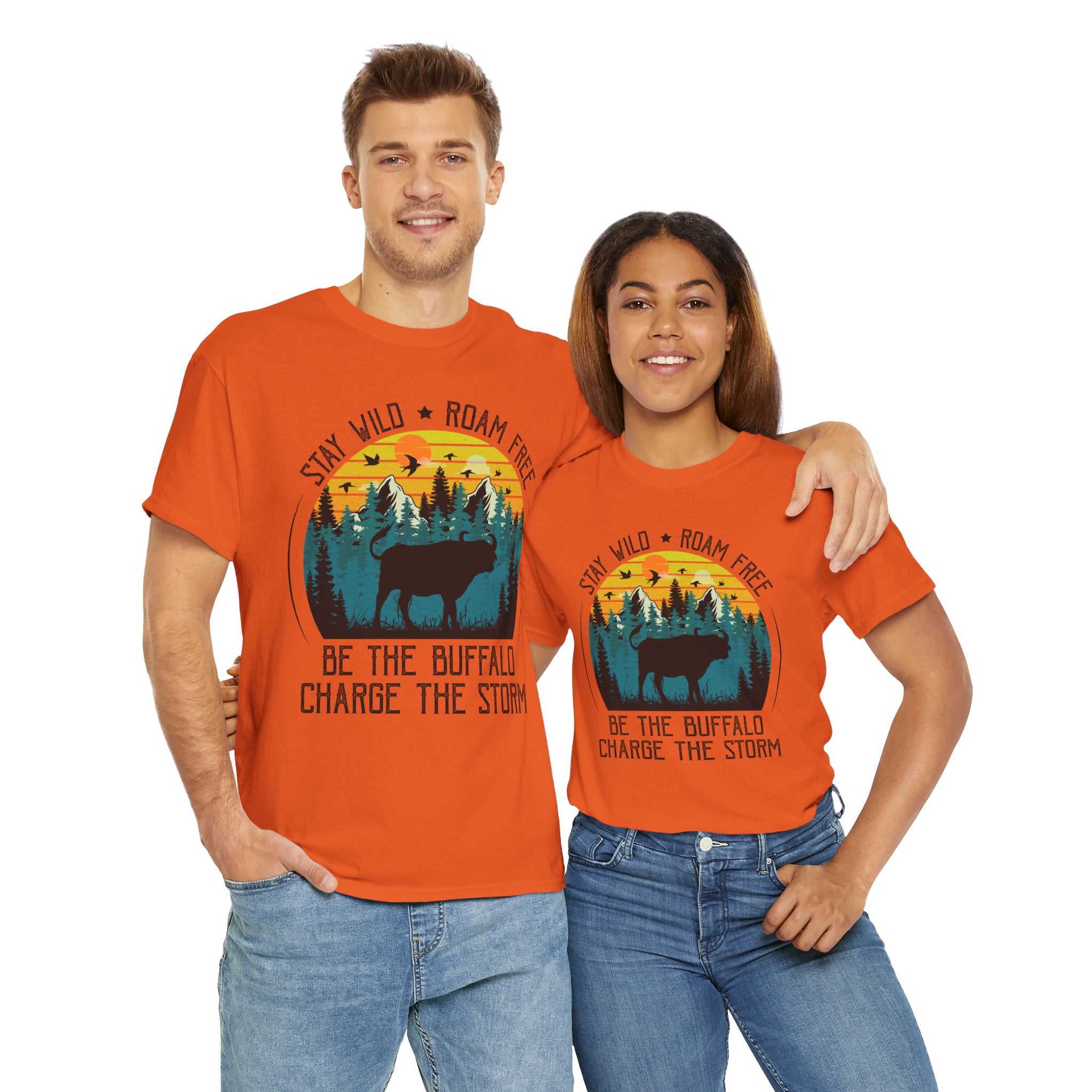 Wild Buffalo Mountain Graphic Tee