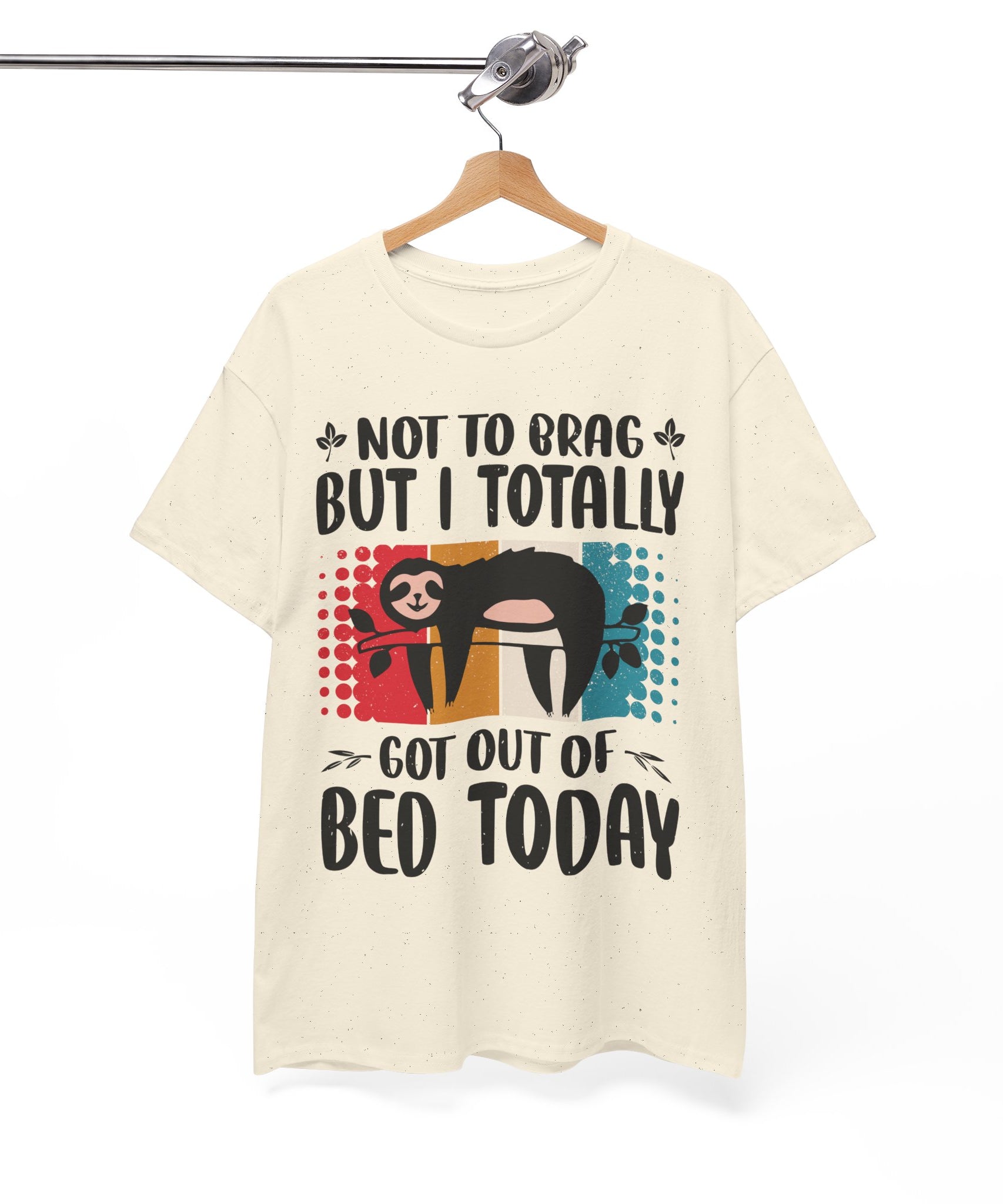 Vintage Got Out of Bed Sloth T-Shirt | Gallory Hive