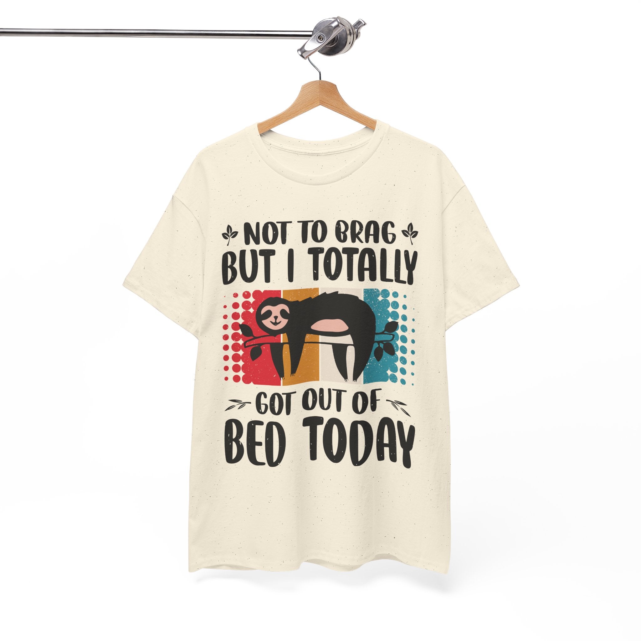 Vintage Got Out of Bed Sloth T-Shirt | Gallory Hive
