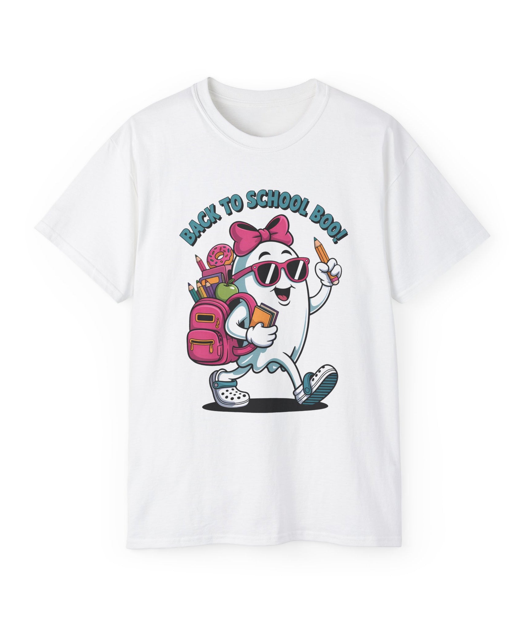 Back to School Boo! T-Shirt with Ghost | Gallory Hive