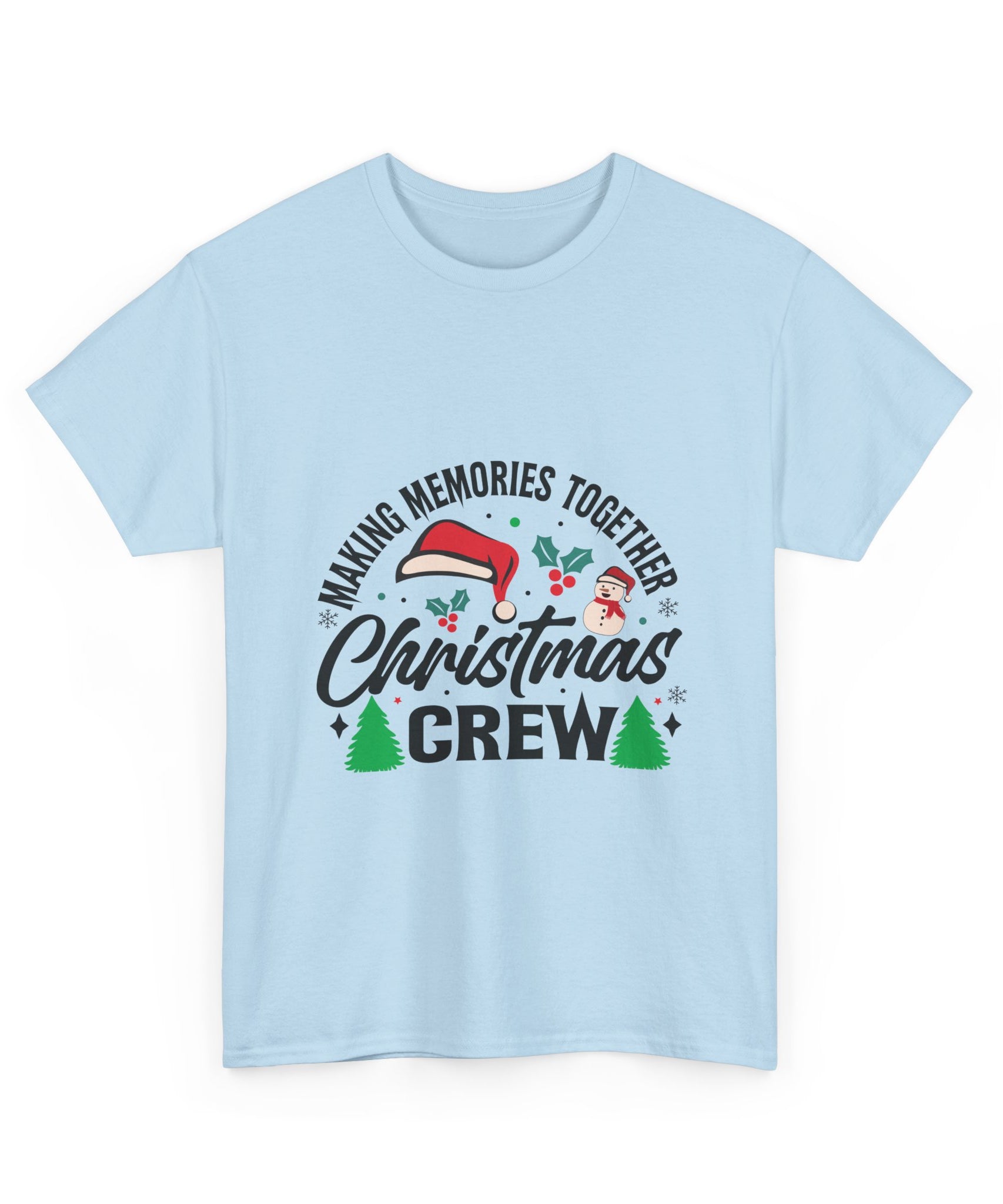 Santa Hat Snowman Xmas Trees Cute Tee | Gallory Hive